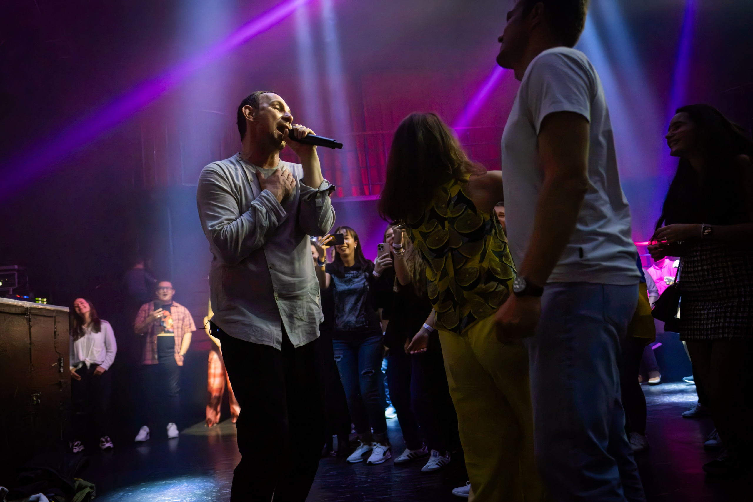 DRUGA RIKA / 2023. Reportage concert portrait photography in the San Francisco Bay Area