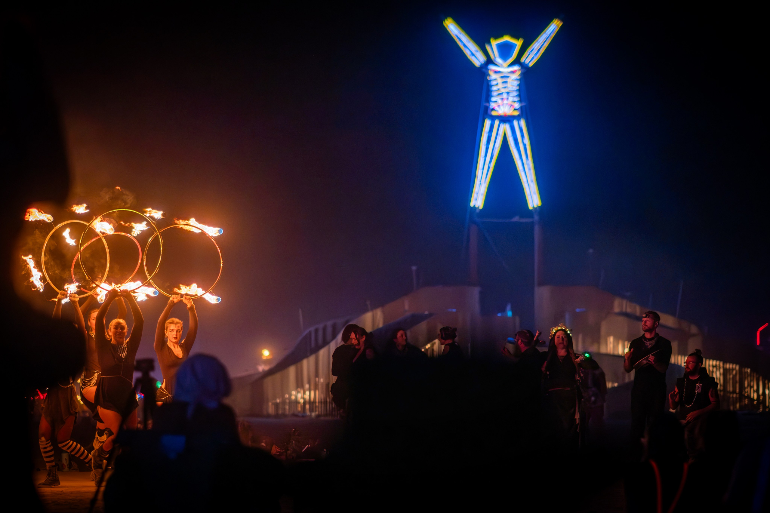BURNING MAN 2024. Reportage concert portrait photography in the San Francisco Bay Area