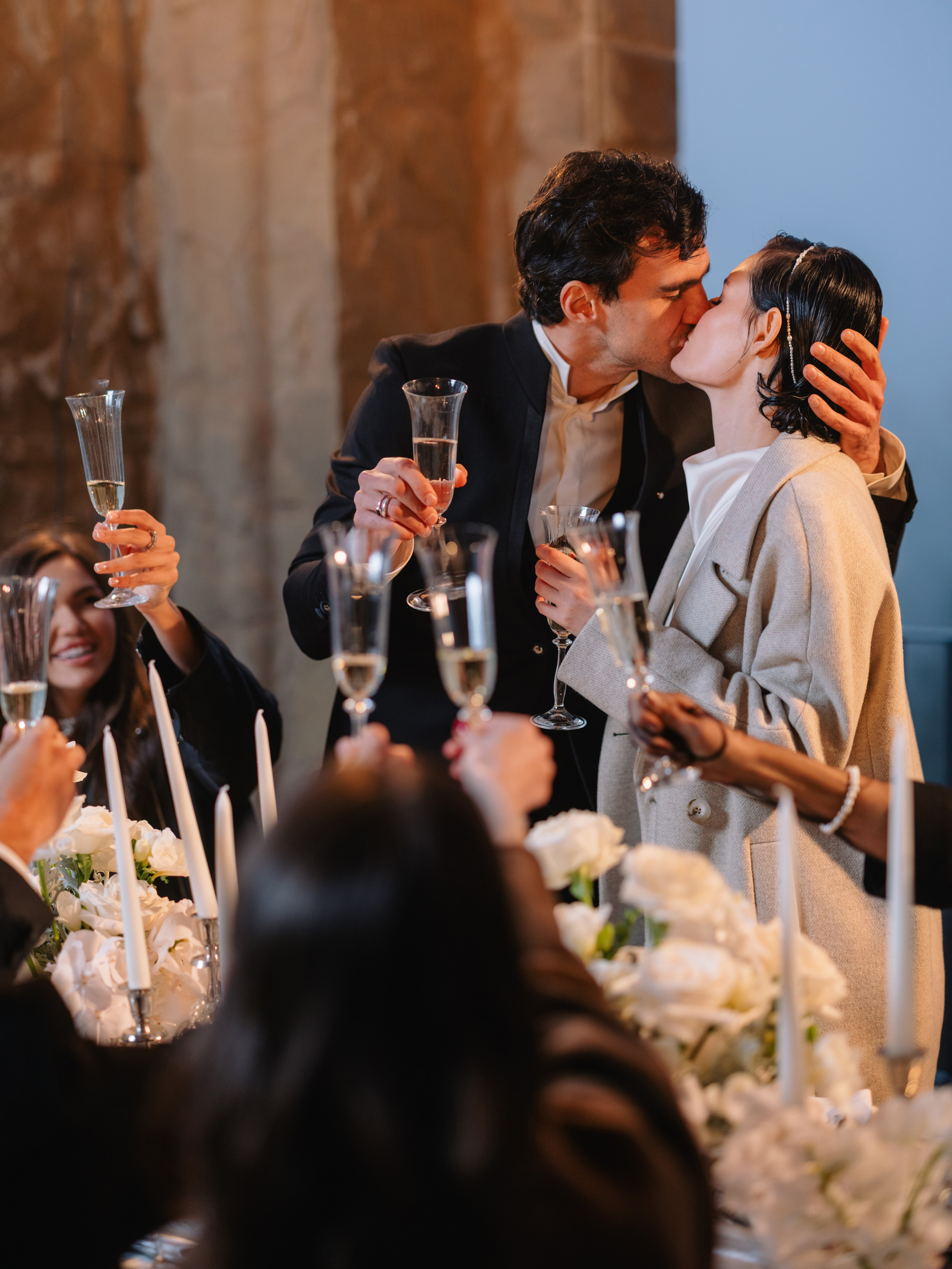 Elegant Barcelona wedding at La Baronia captured on film and digital Romantic destination wedding photography near Barcelona, Spain