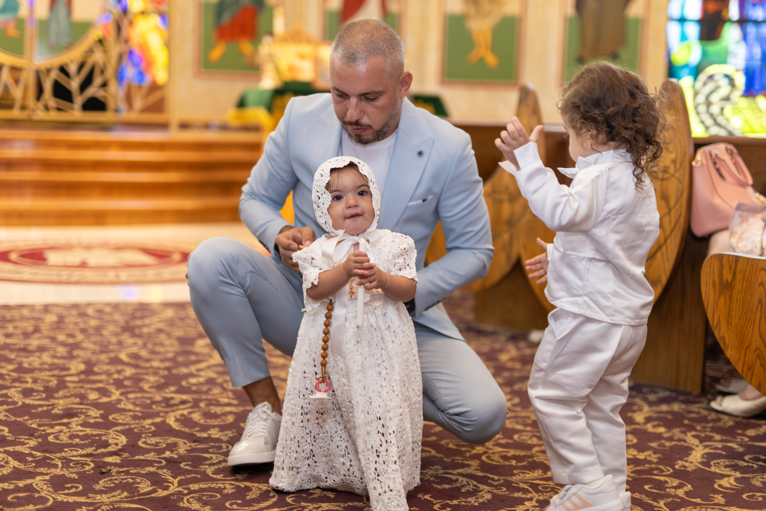 A Blessed Orthodox Baptism for Two. Family, lifestyle, and commercial photography in New York and New Jersey