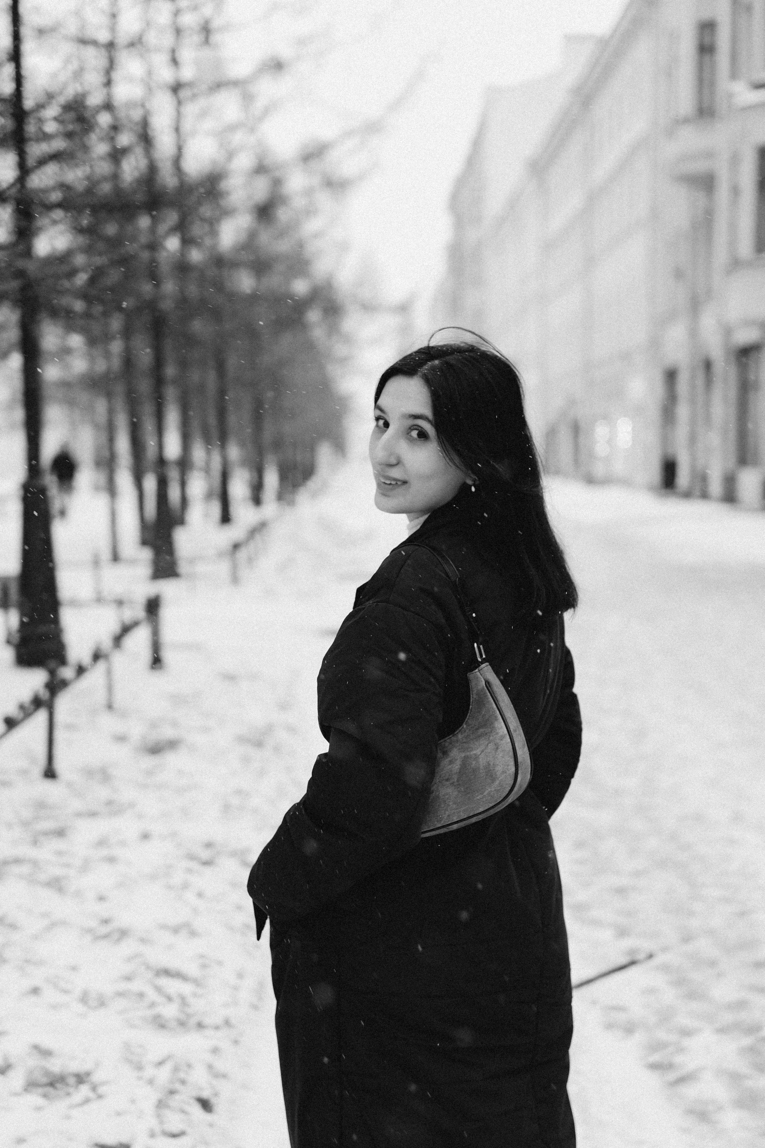 Snowy Day. Lens Captures Life