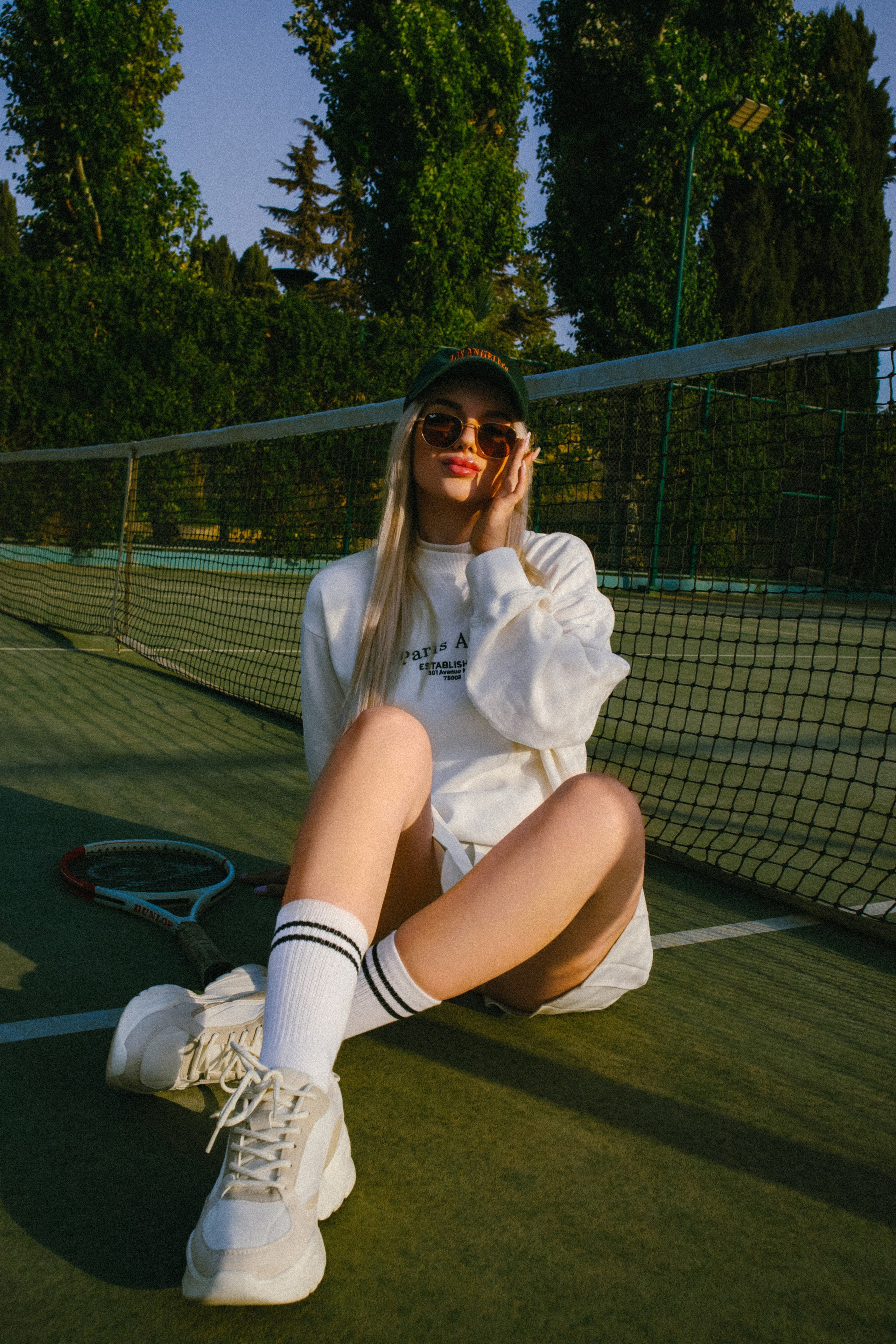 Lera — Tennis Time. Veronika Basova | Photographer | Cinematic & Magazine | Amman, Jordan