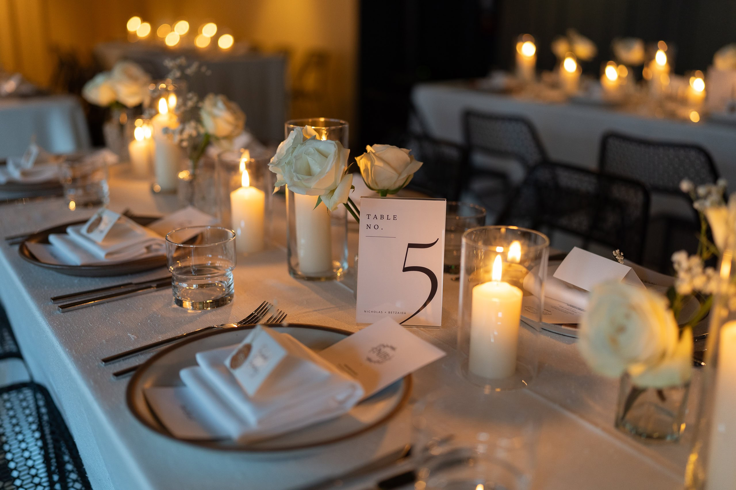 Wedding dinner in Redbird Los Angeles