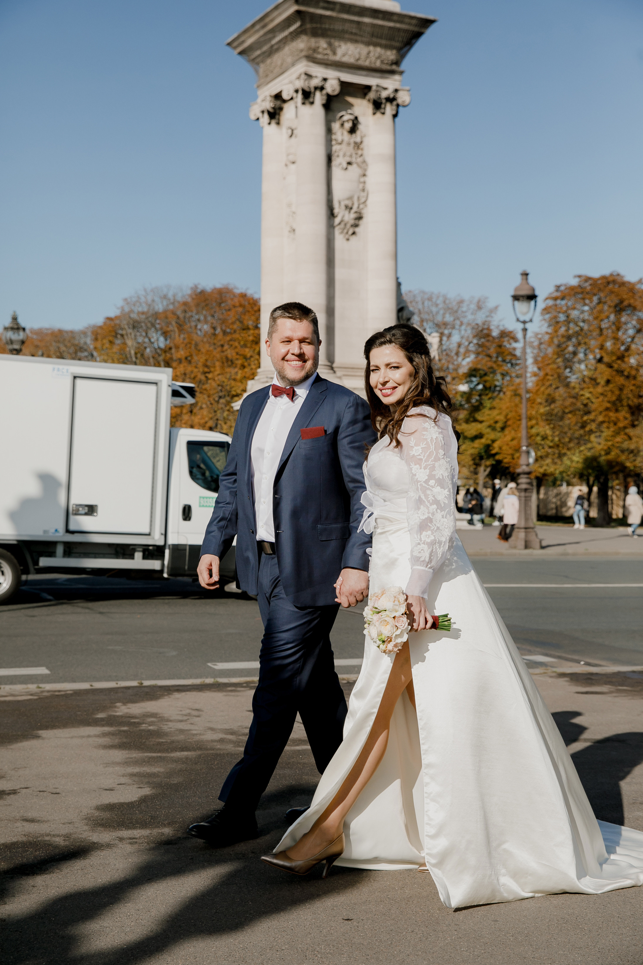 Autumn Paris Wedding Day. Iurkovski PHOTOGRAPHY in Europe. Luxury destination weddings and events