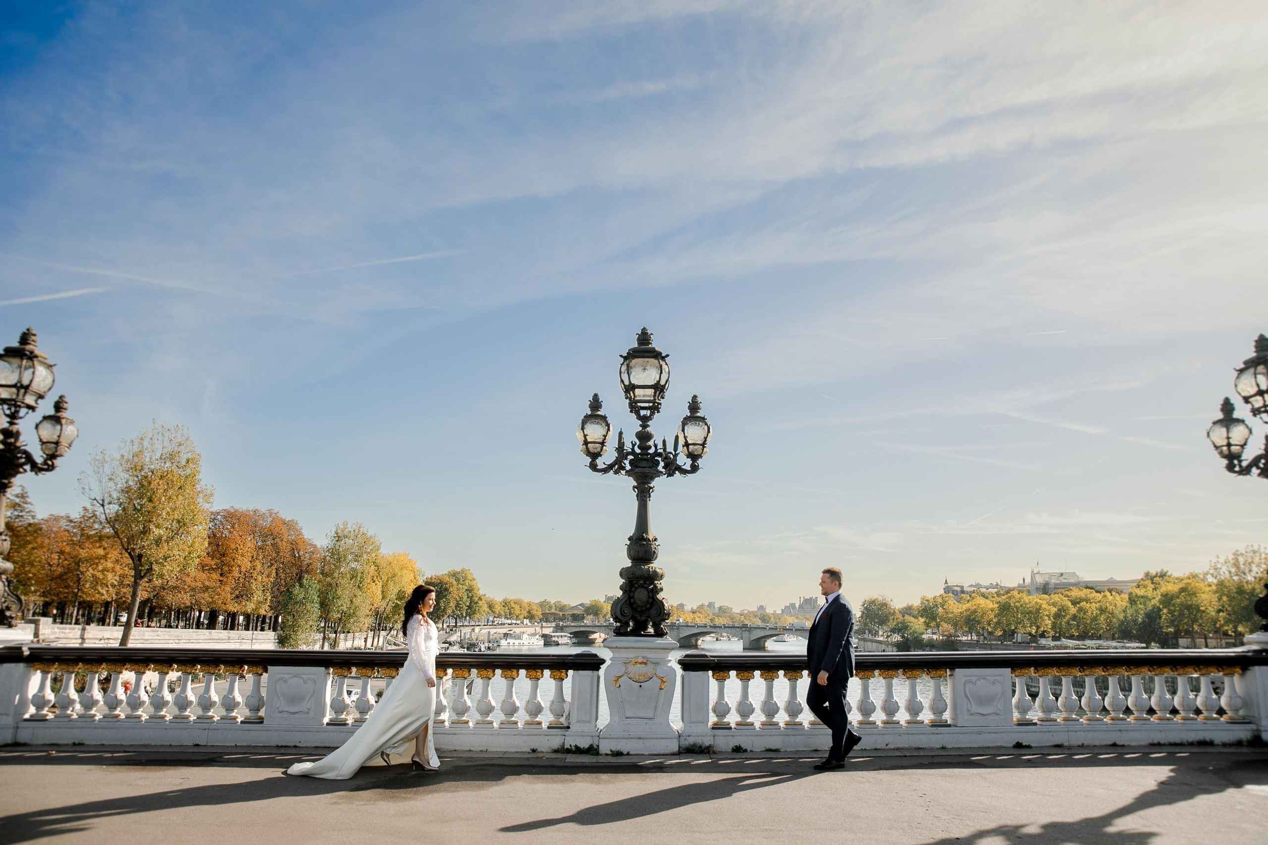 Autumn Paris Wedding Day. Iurkovski PHOTOGRAPHY in Europe. Luxury destination weddings and events
