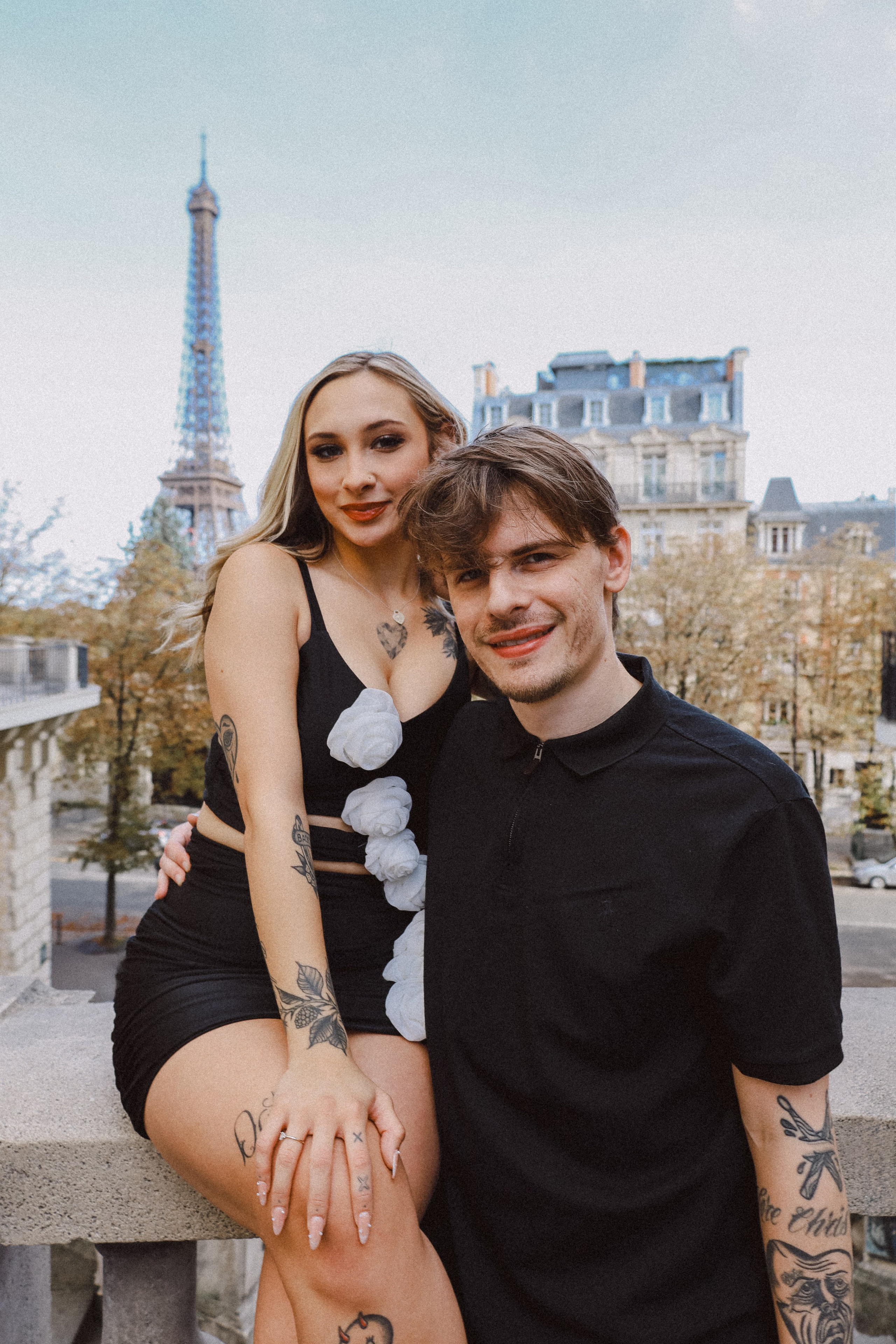 Love Story фотосессия Брианна и Лукас в Париже | Vlada Photo Art. Фотограф в Париже