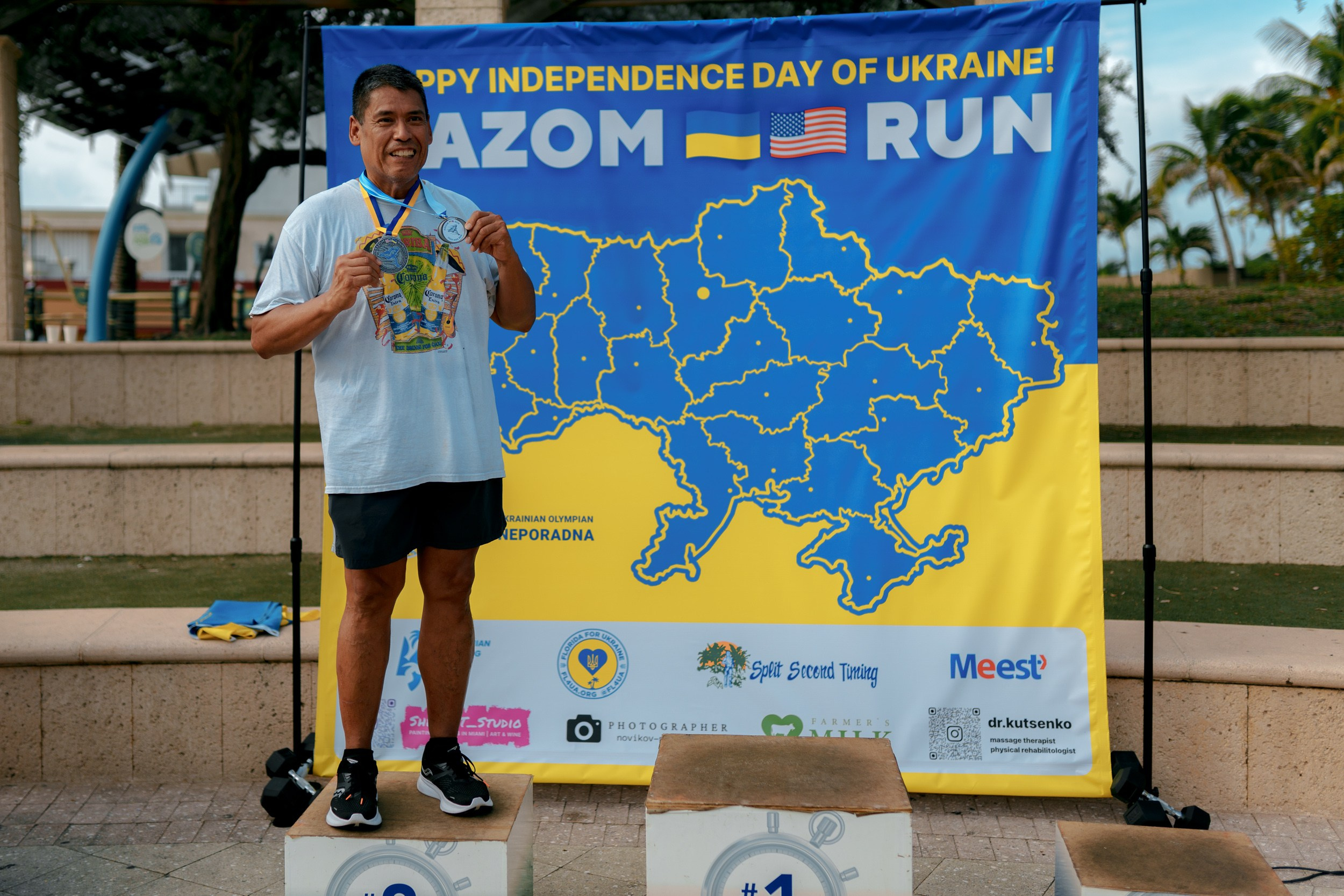 RAZOM RUN. ФОТОГРАФ ФЛОРИДА МАЙАМИ