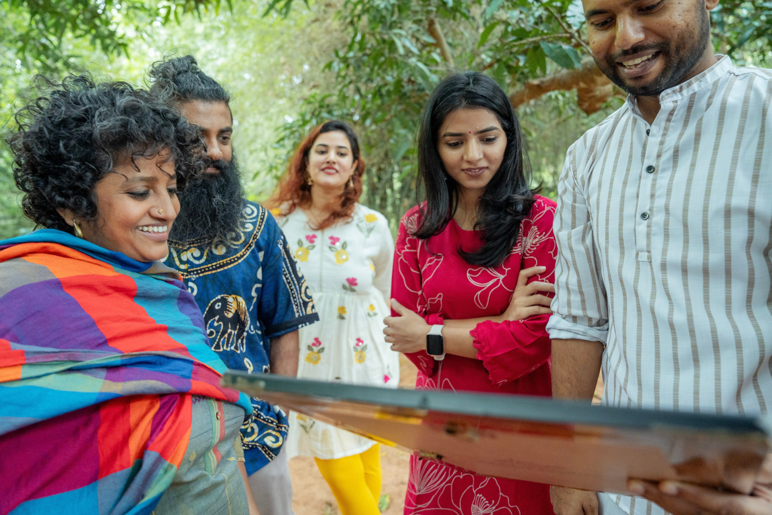 Shraddha & Sumukha, Mantra Mangalya Wedding under a Mango Tree, Red Earth Kabini | Truly Yours