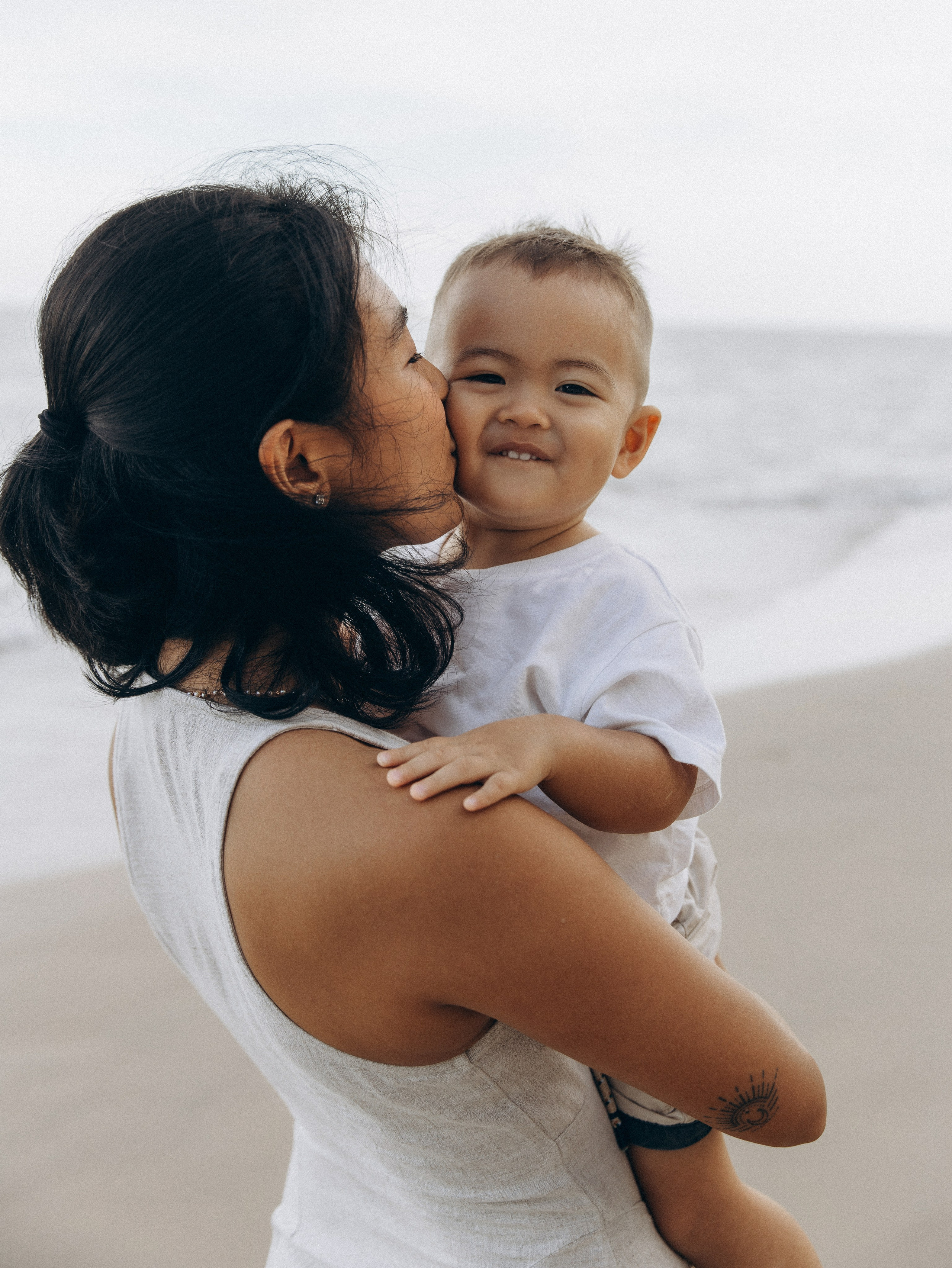 At the beach. Family and wedding photographer in Bangkok, Thailand