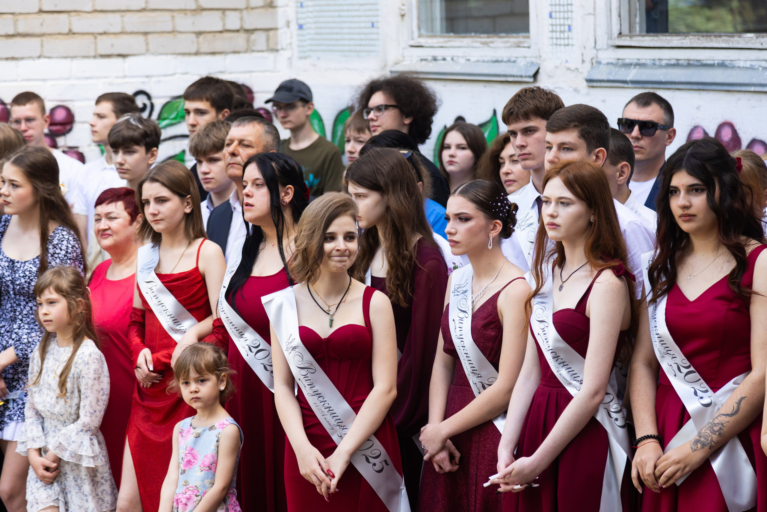 Пример фотосессии последний звонок и выпускной 11А, все в куче по очереди