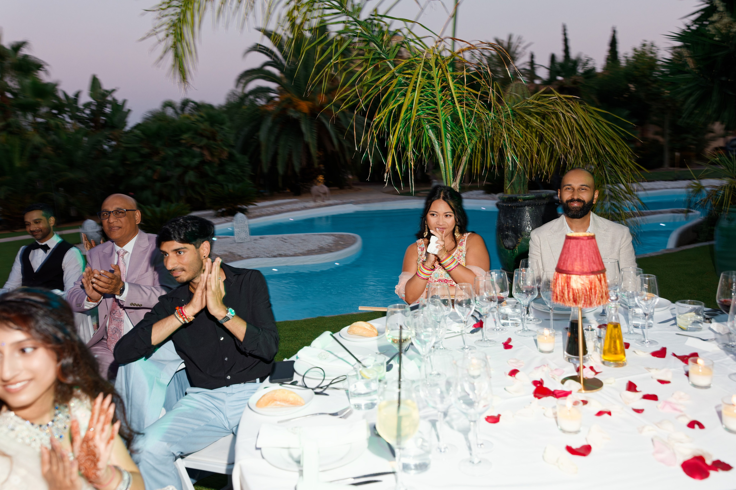 Indian wedding at Gran Villa Rosa, Barcelona