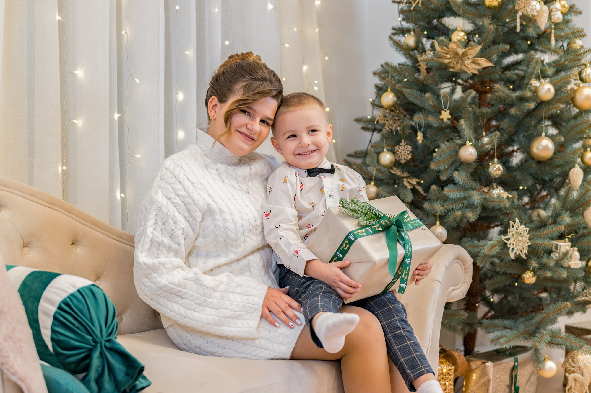 VÁNOCE. RODINNÁ FOTOGRAFKA LABYK KATERYNA