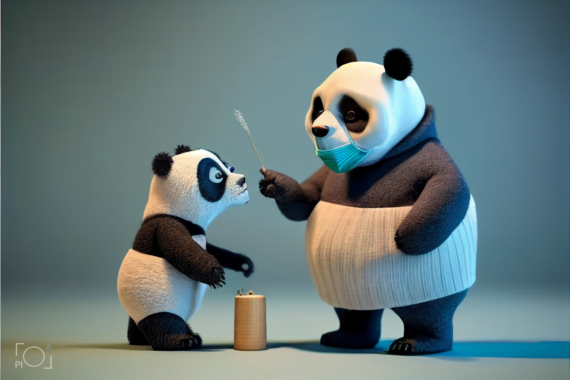 The history of pandas. Photographer in Shanghai — Lola Pidluskaya
