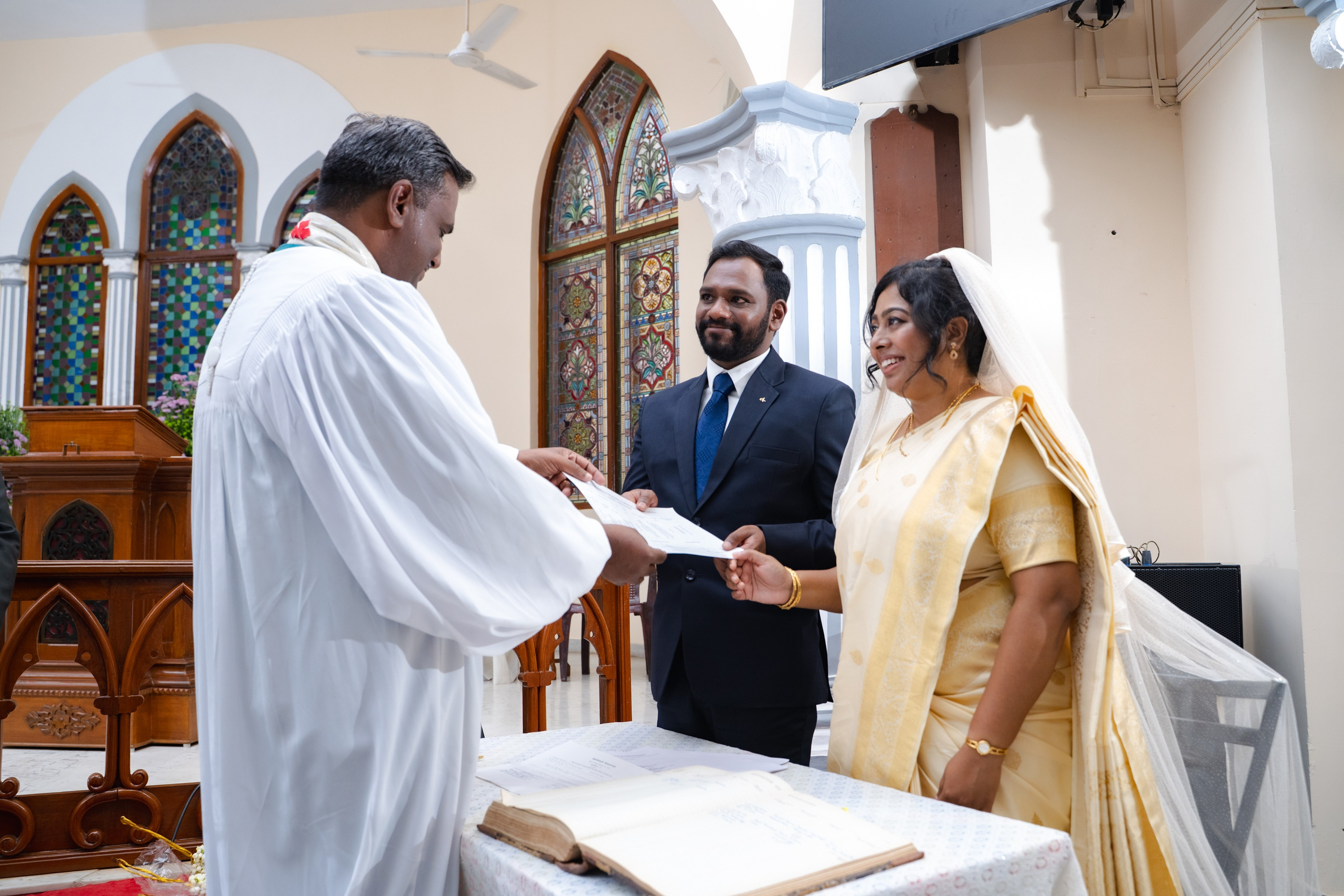 Sarah Deo & Benjamin. Menu