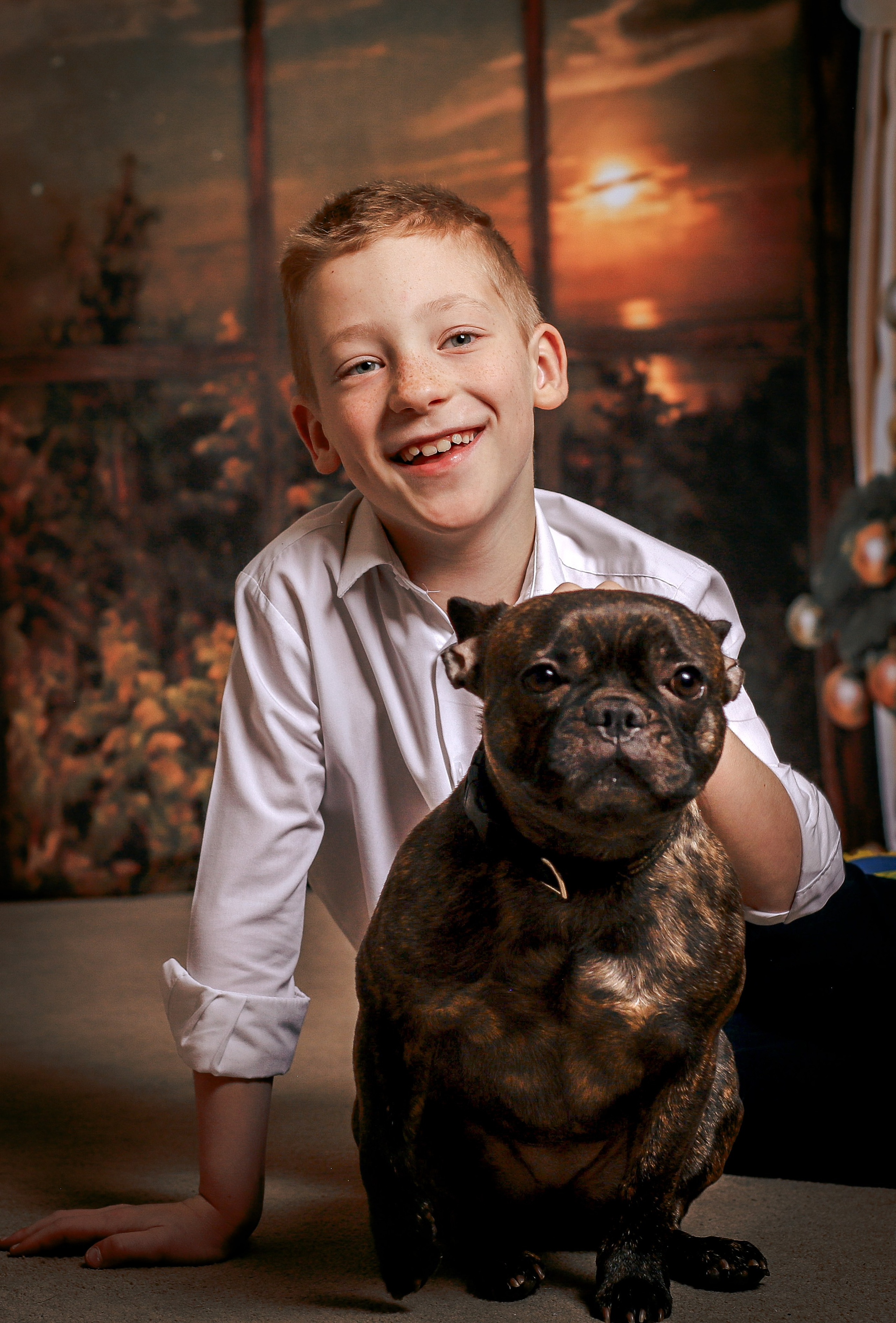 Christmas backdrop. Family & children’s photographer in Herts & West London Iryna Blair