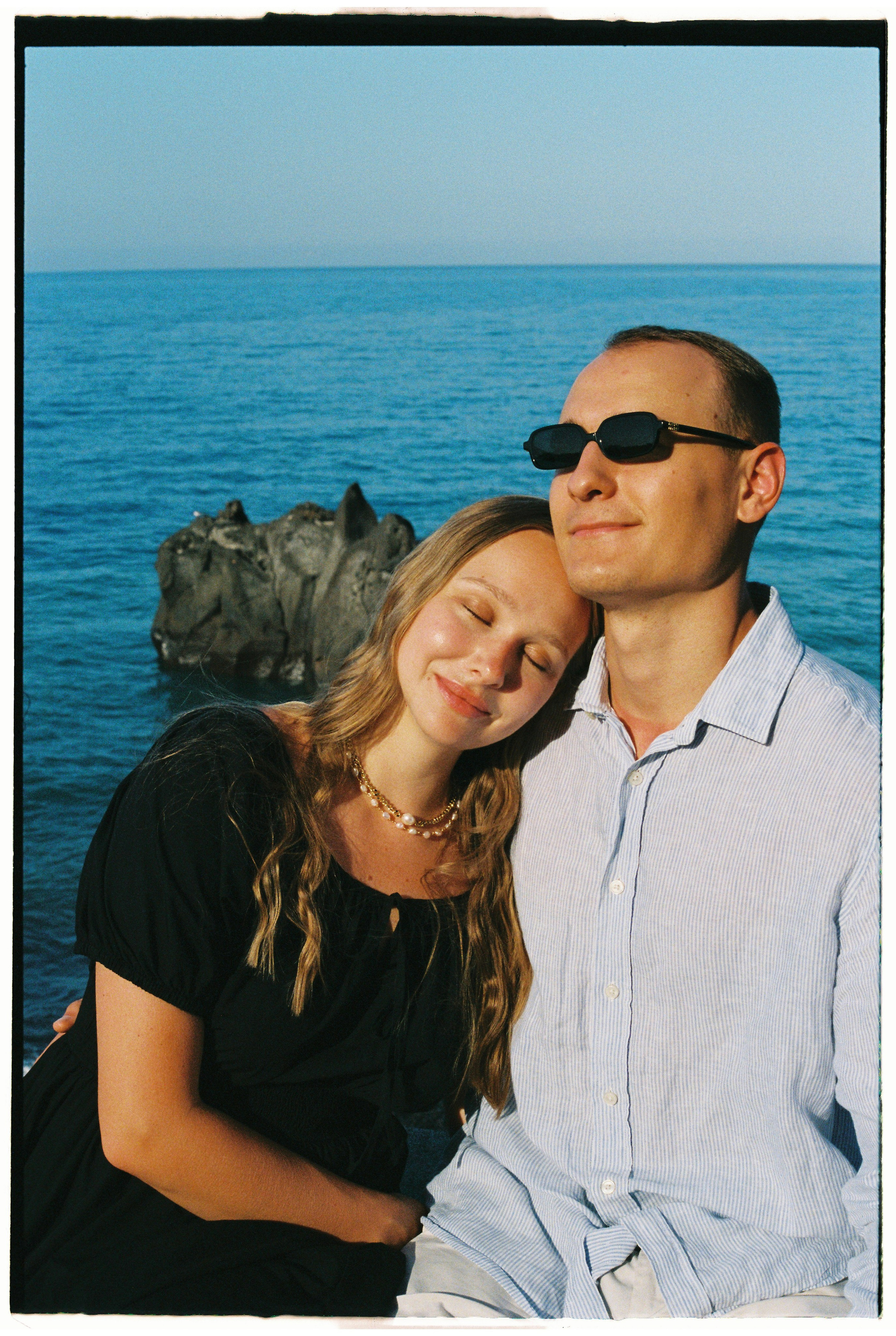 Maria and Nazar / FUJIFILM 400. Portrait photographer in Madeira — Marina Shtukina