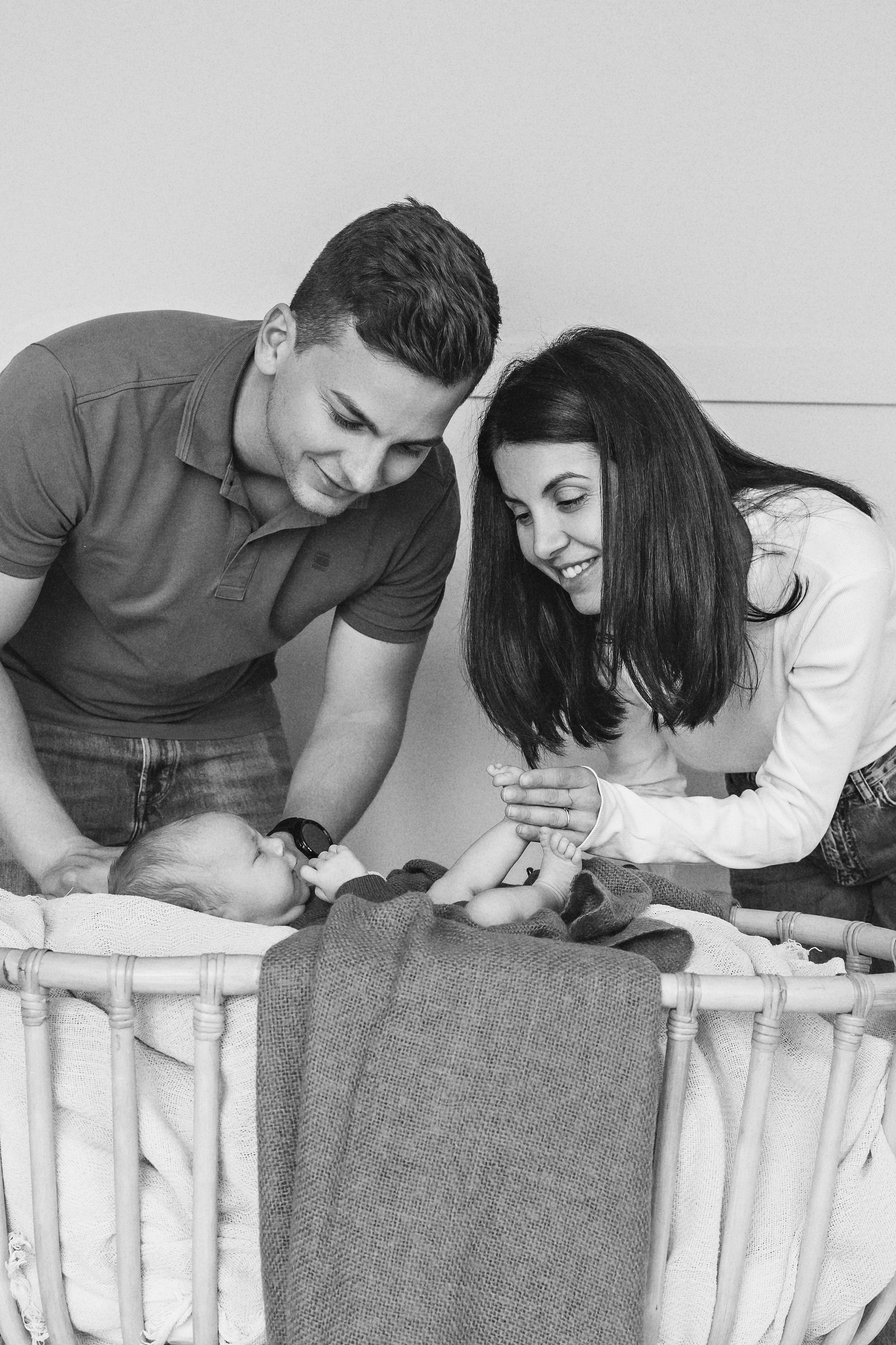 Фотосесия за новородено. Фотограф Ирина Йотова