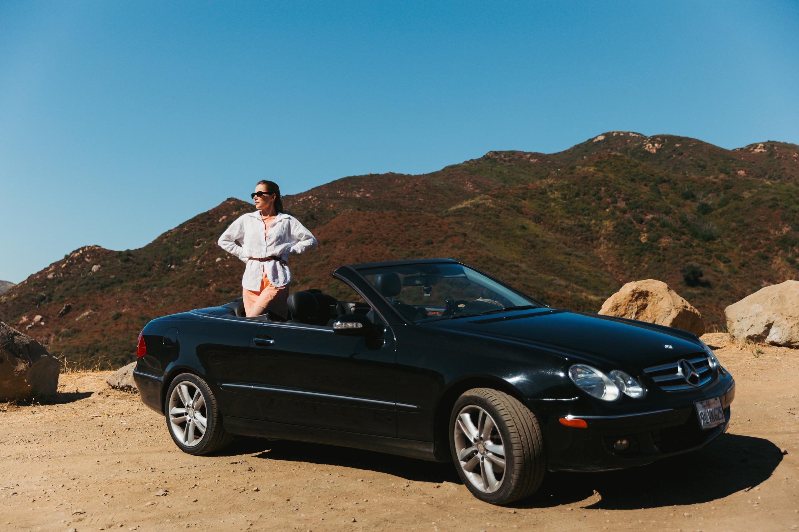 Malibu Photoshoot. Los Angeles portrait photographer Valeria Kasatkina