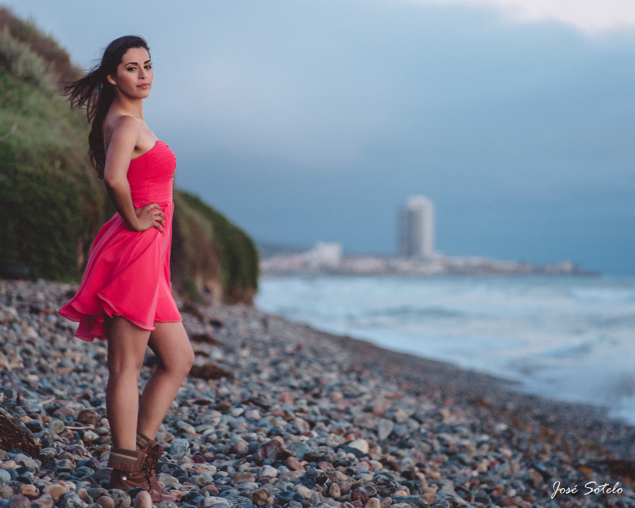 Nataly Carrillo. Rosarito, Mexico. July 2015. José Sotelo