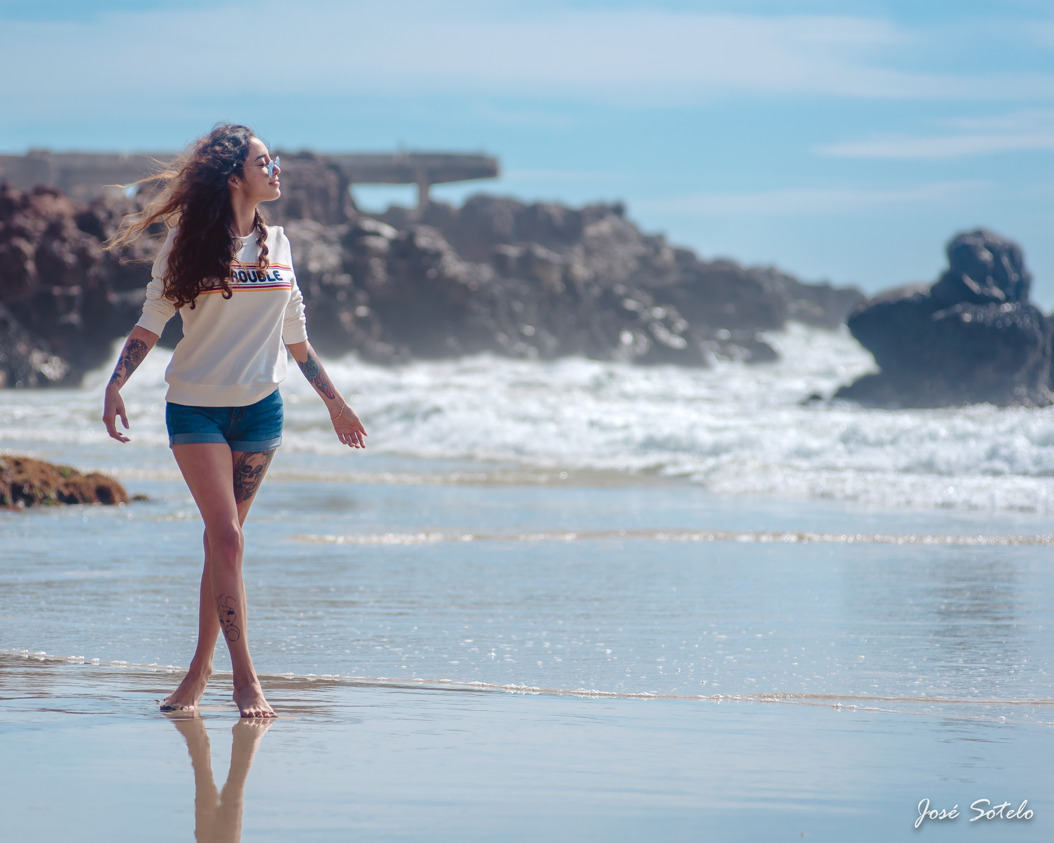 Sesion Portafolio Karen Jazmin. Baja California, Mexico. Marzo 2018. José Sotelo