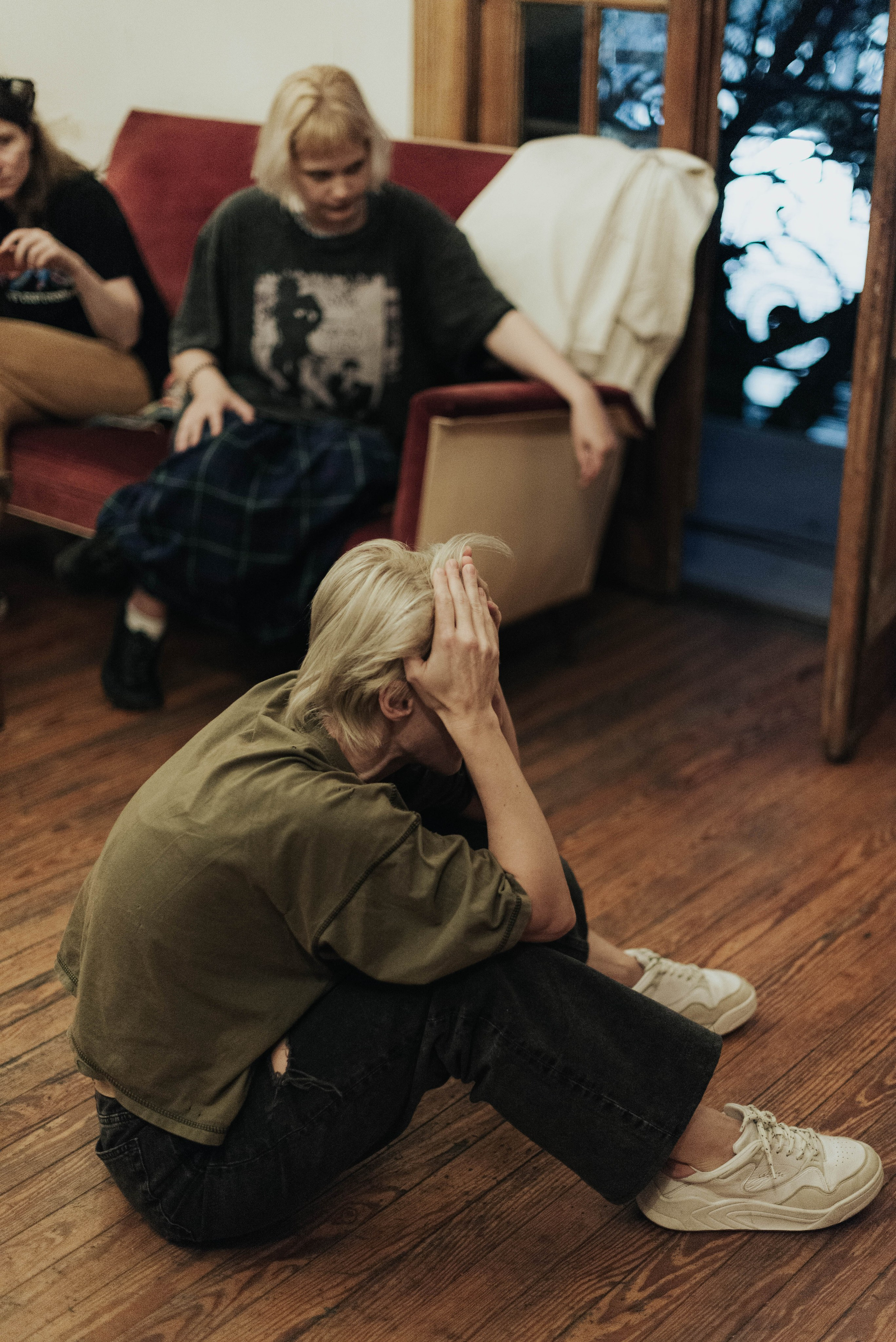 Репетиция @ojo.teatro. Photographer @elmirkami in the city of Buenos Aires