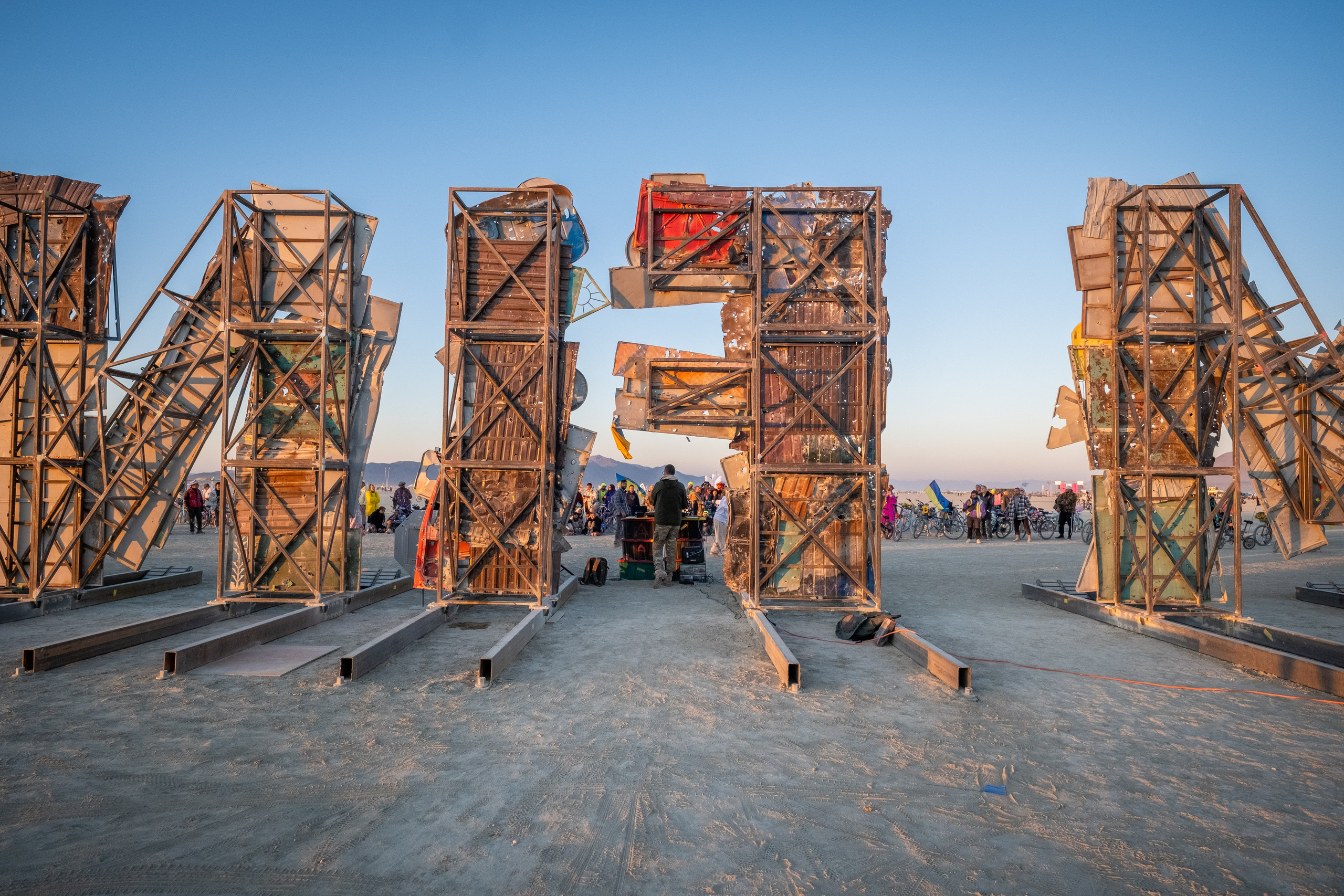 BURNING MAN 2024. Reportage concert portrait photography in the San Francisco Bay Area