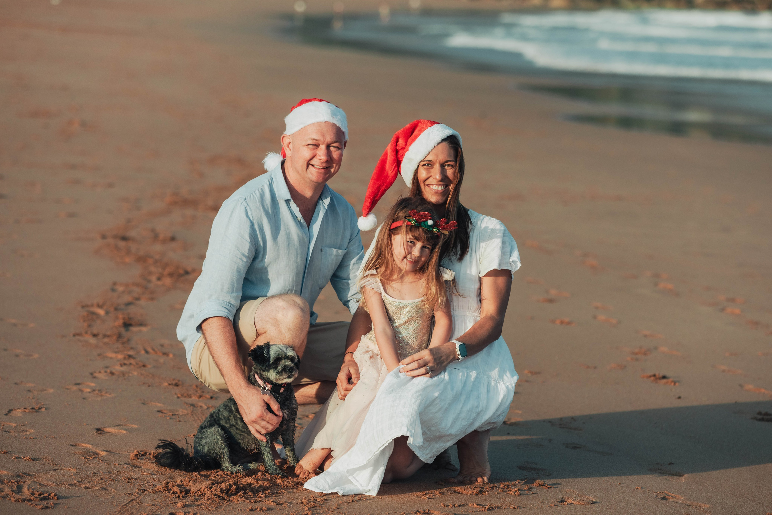 Kat + Andrew + Bella + Roxie. True Story Photography