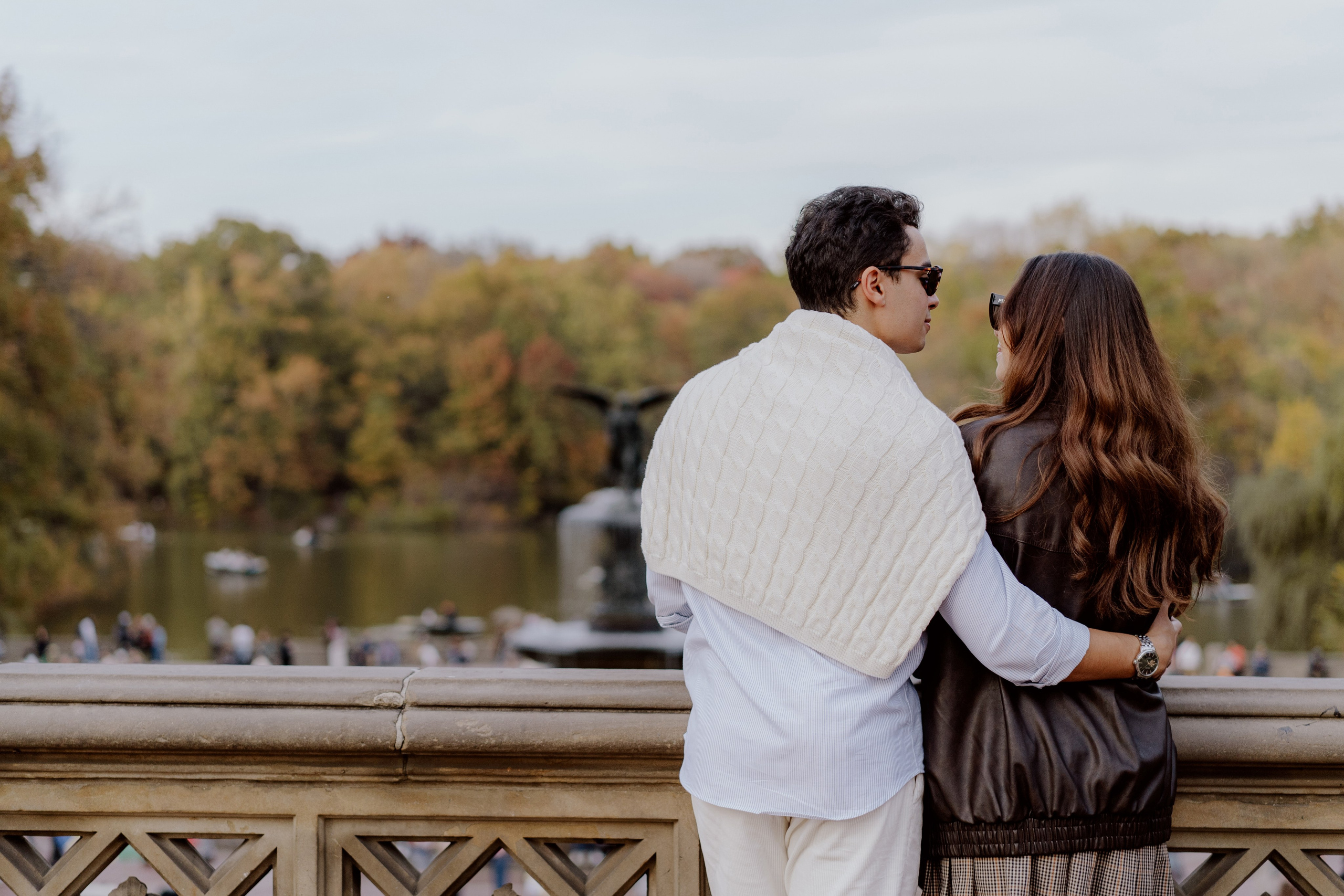 Proposal in Central Park. Videographer and photographer in New York // MAKAROV.VIDEO