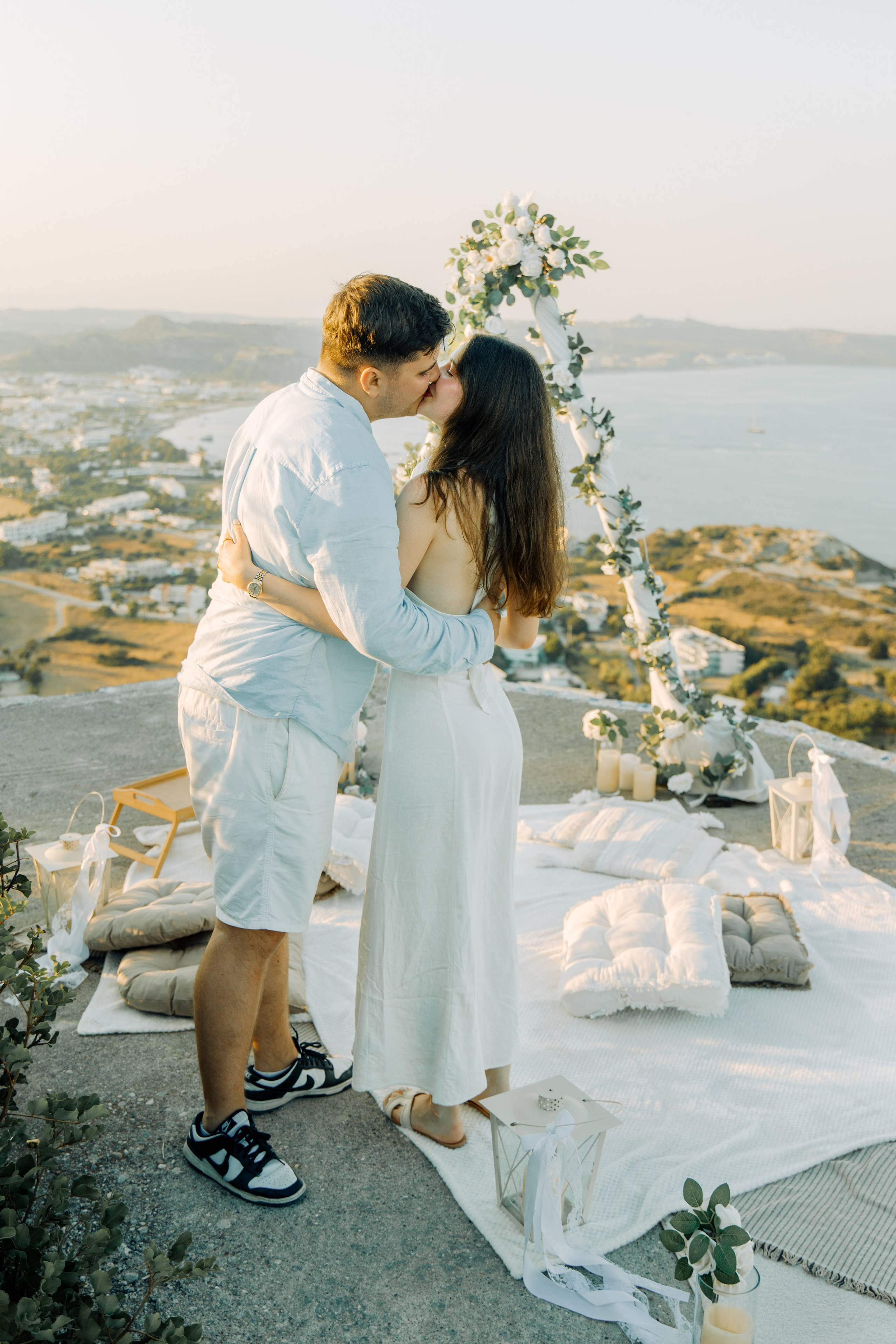 Nelee proposal. Portrait and Wedding Photographer Irene Art Photo, based in Greece, Rhodes island