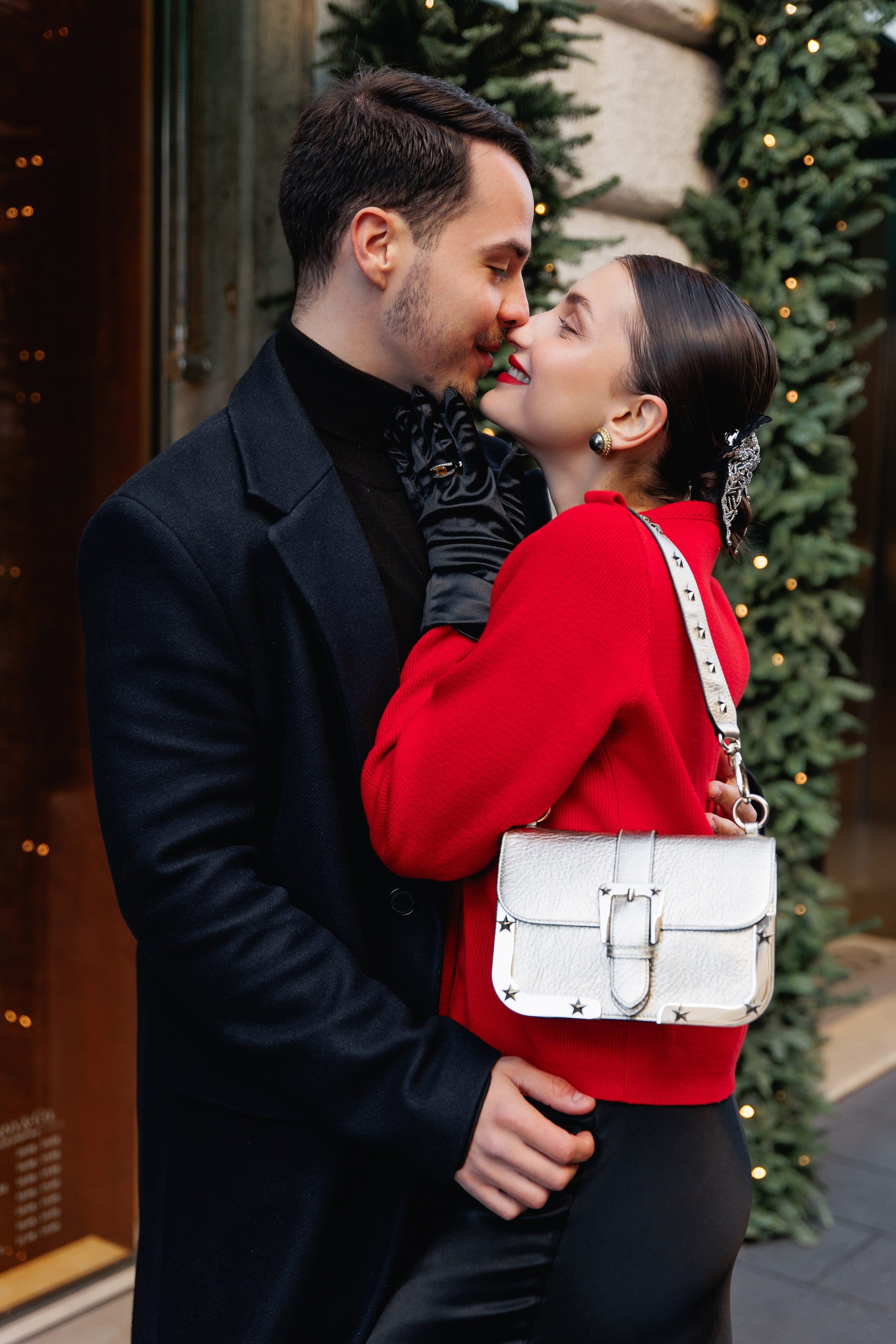 Christmas photoshooting in Rome. Wedding Photographer Rome Tuscany Como Sicily Puglia Amalfy Italy- Oksana Savenchuk