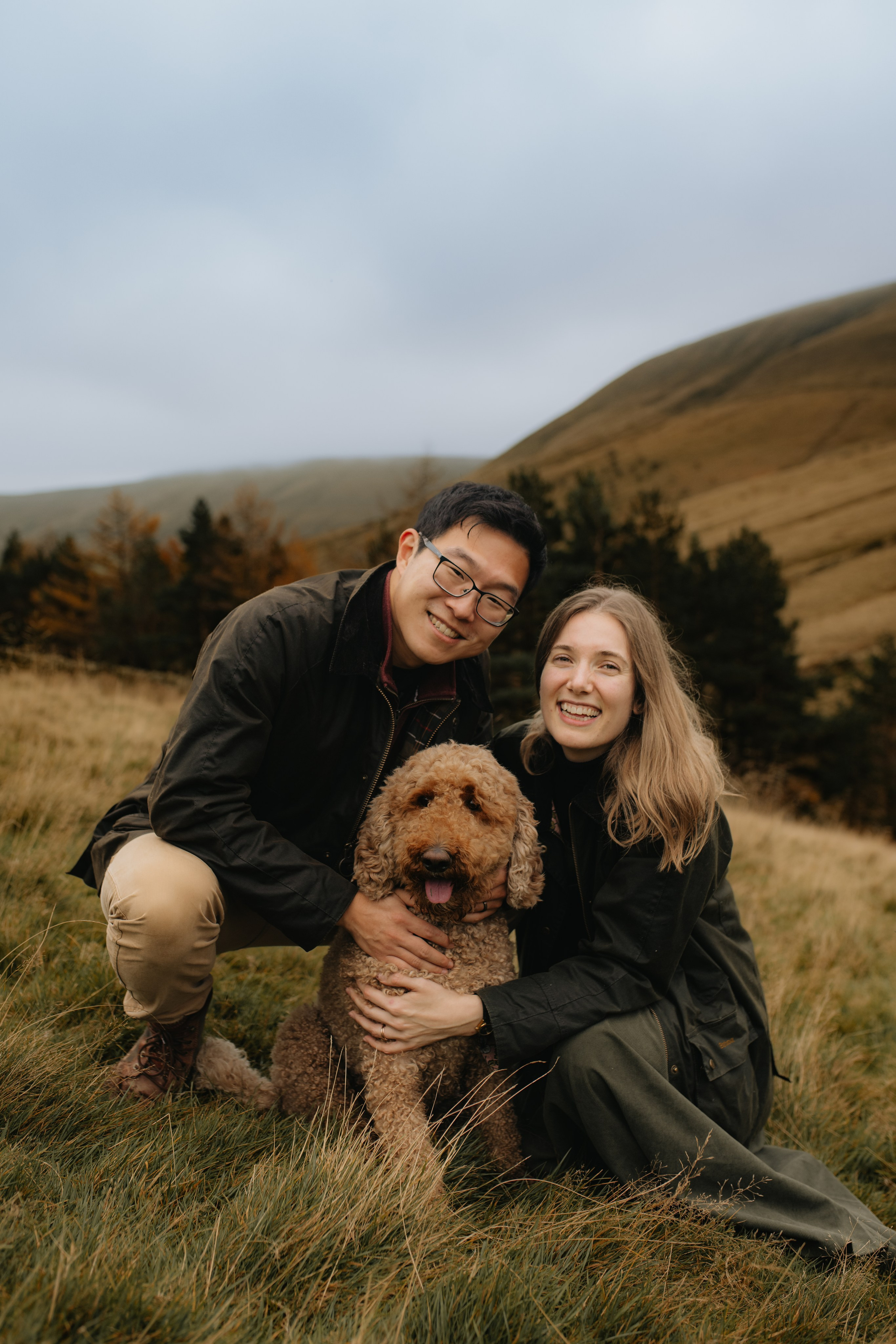 L & C in Peak District. Tania Gandrabur, photographer in West Midlands, England