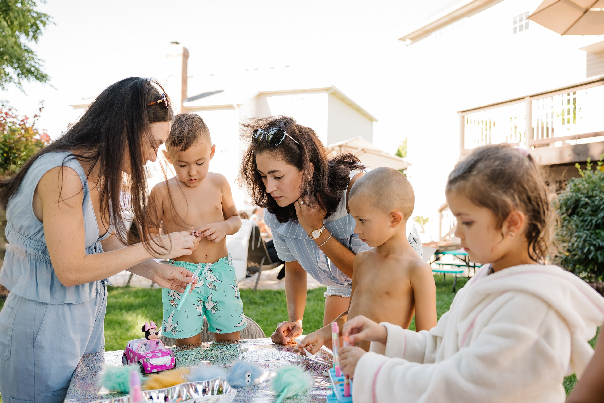 Birthday Party. Wedding family event photographer in Chicago Nick Yushevich