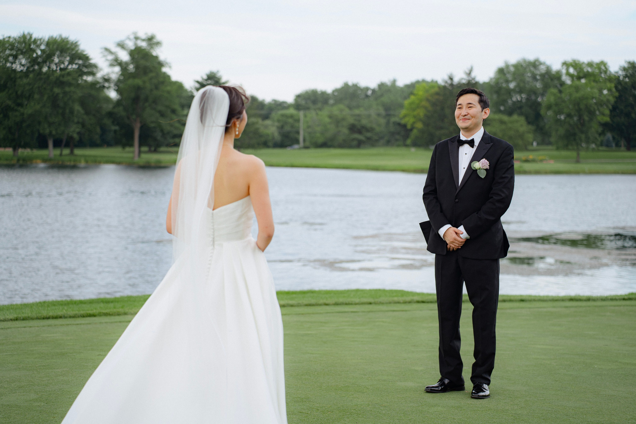 Spring Wedding at a Golf Club | Chicago Wedding Photography. Main