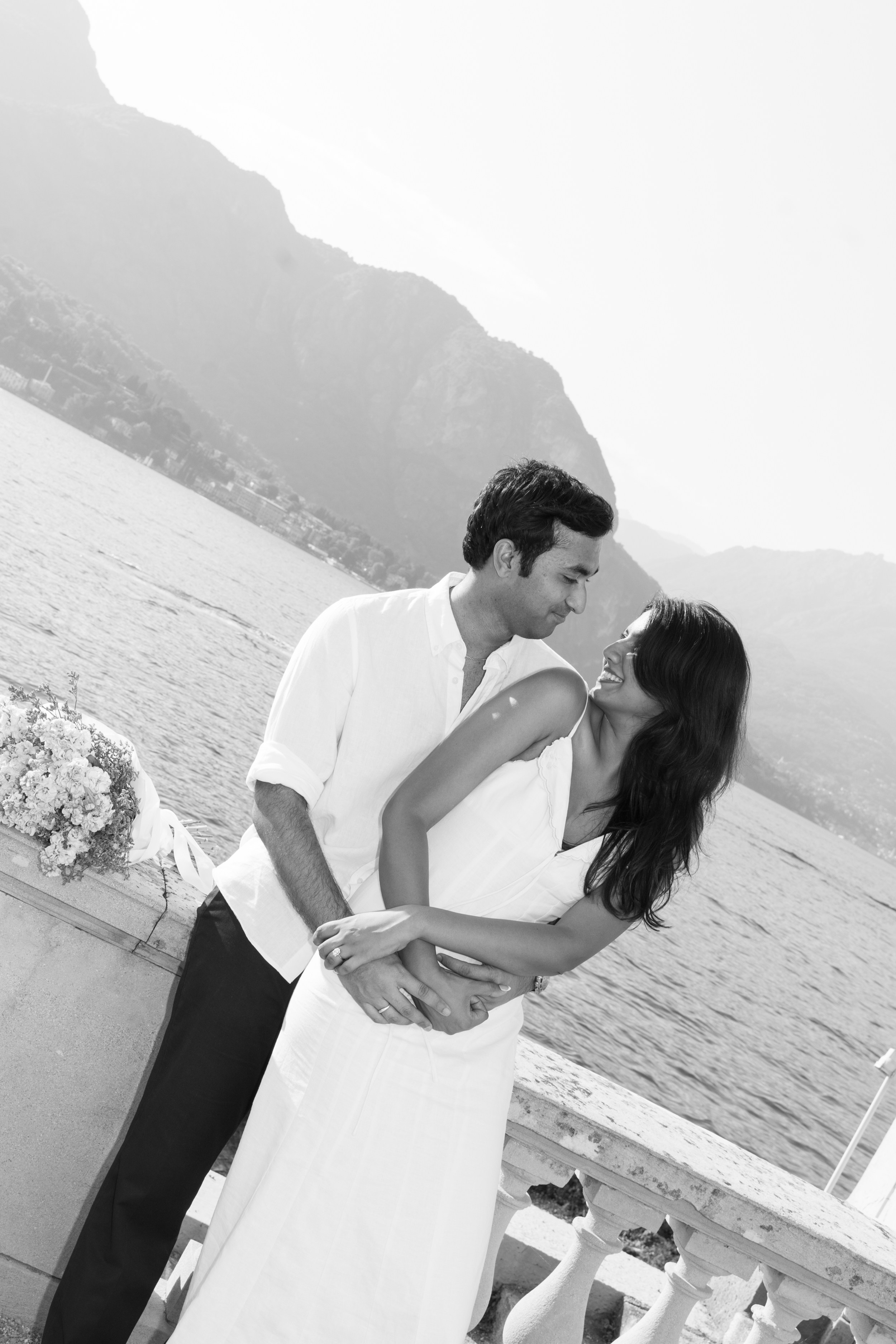Secret Proposal at Villa Melzi, Lake Como. Lake Como Proposal Photographer | Surprise Proposals & Engagements
