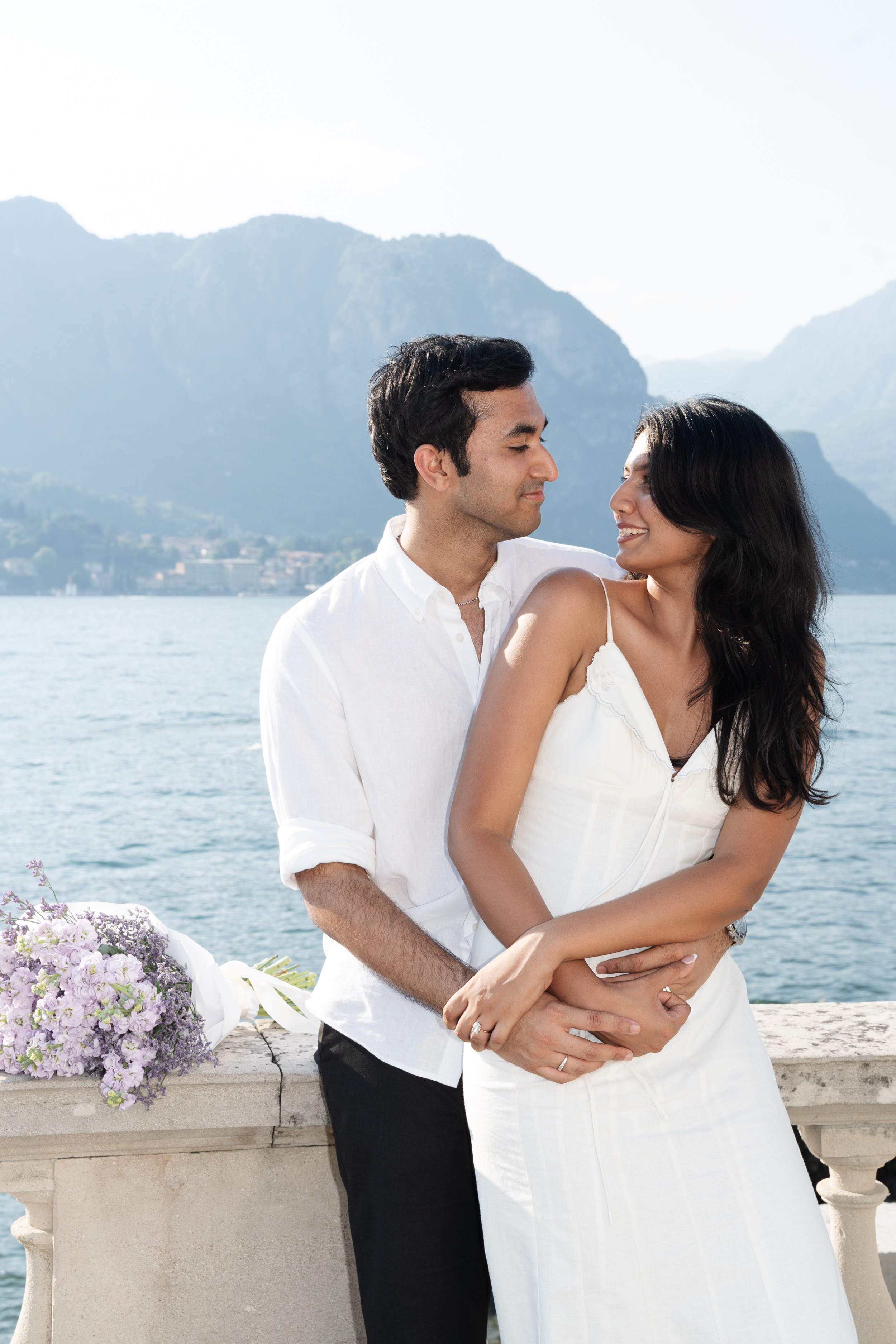 Secret Proposal at Villa Melzi, Lake Como. Lake Como Proposal Photographer | Surprise Proposals & Engagements