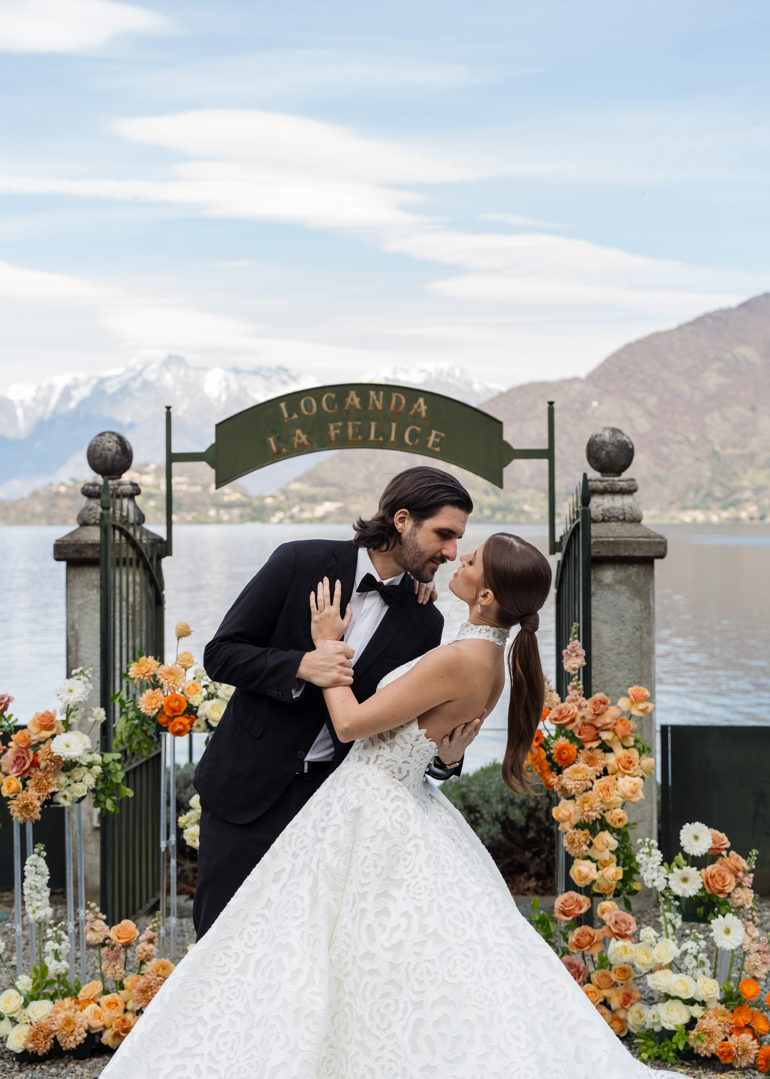 Serena & Dave Aperol Wedding. Proposal Photographer in Lake Como