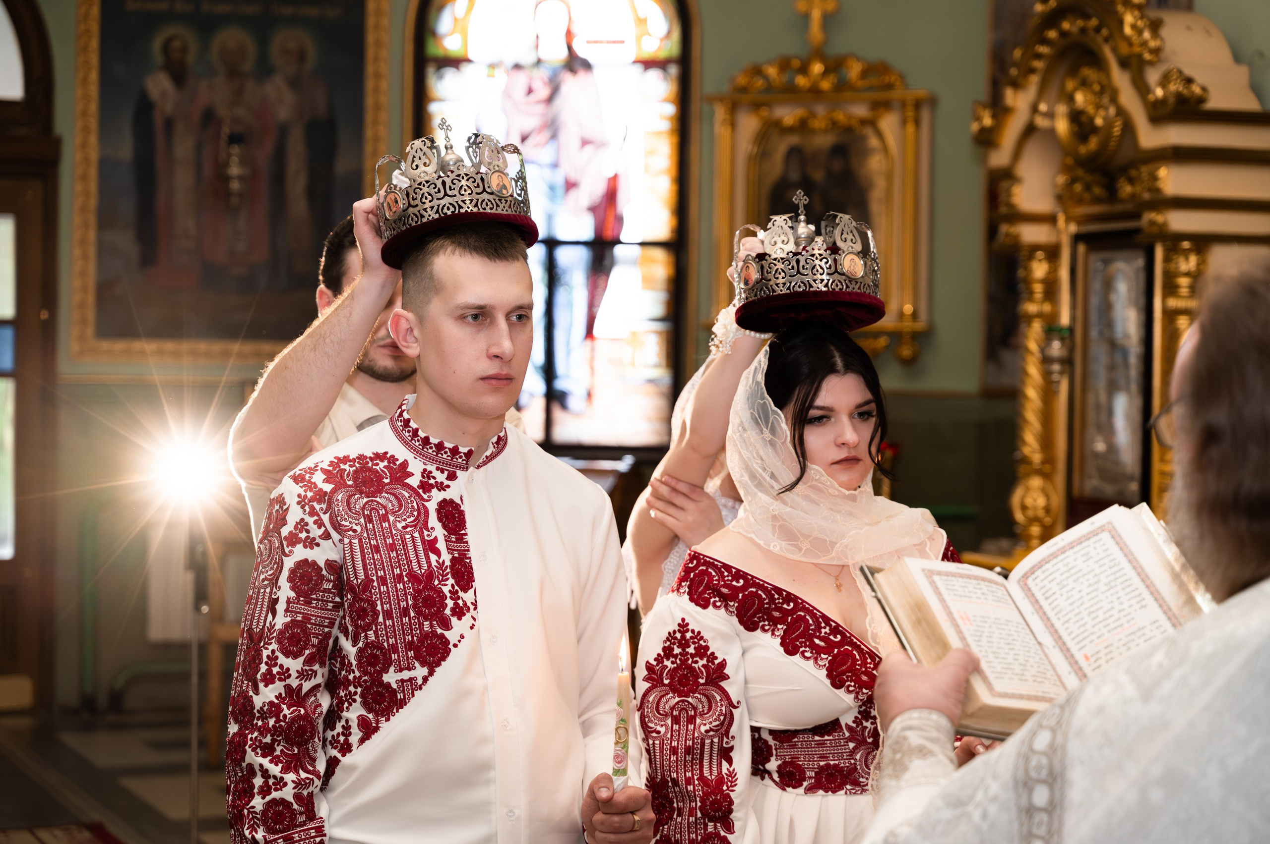 Вінчання Сергія та Вікторії. Сімейний та весільний фотограф Анастасія Дмитренко
