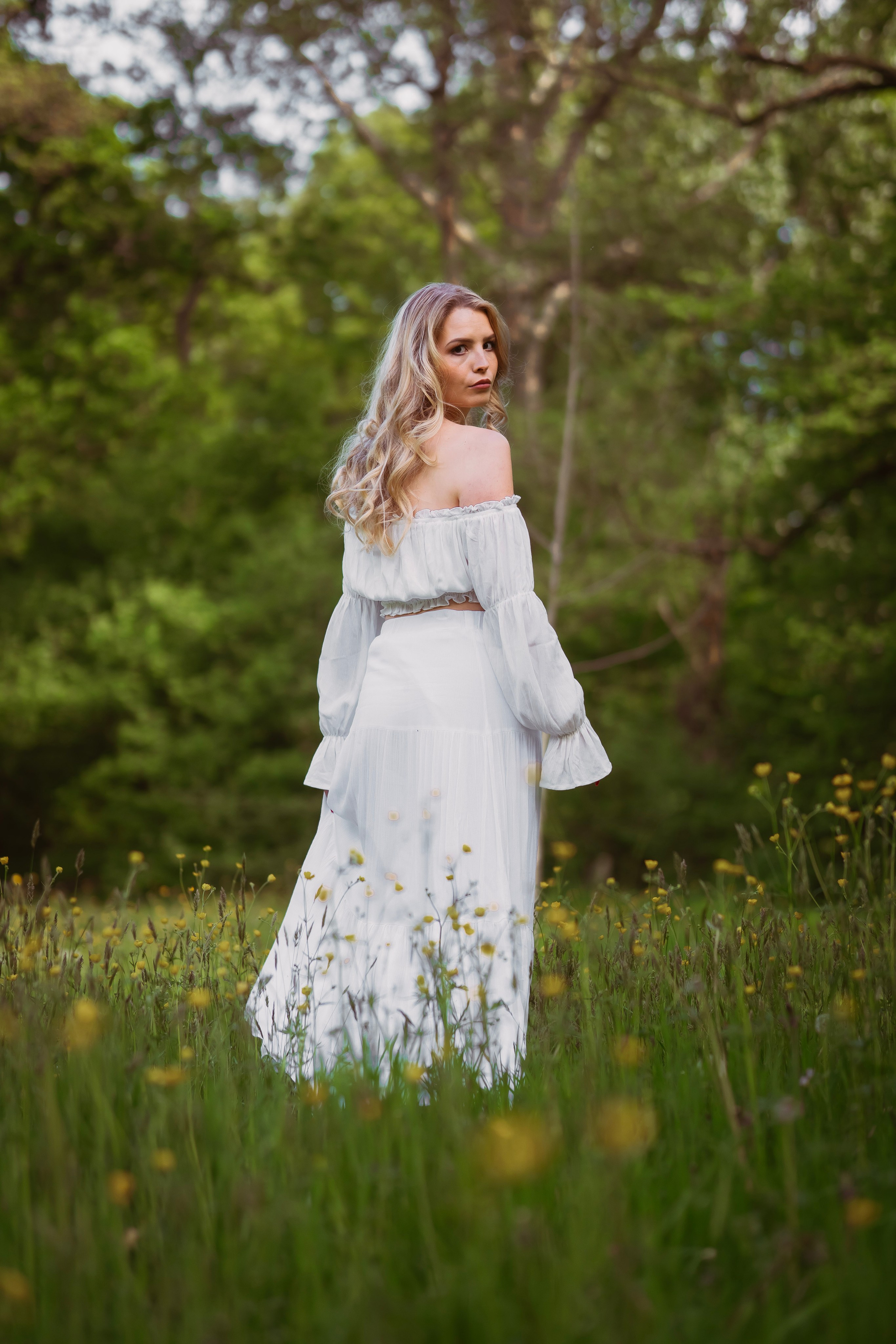 Spring garden photoshoot