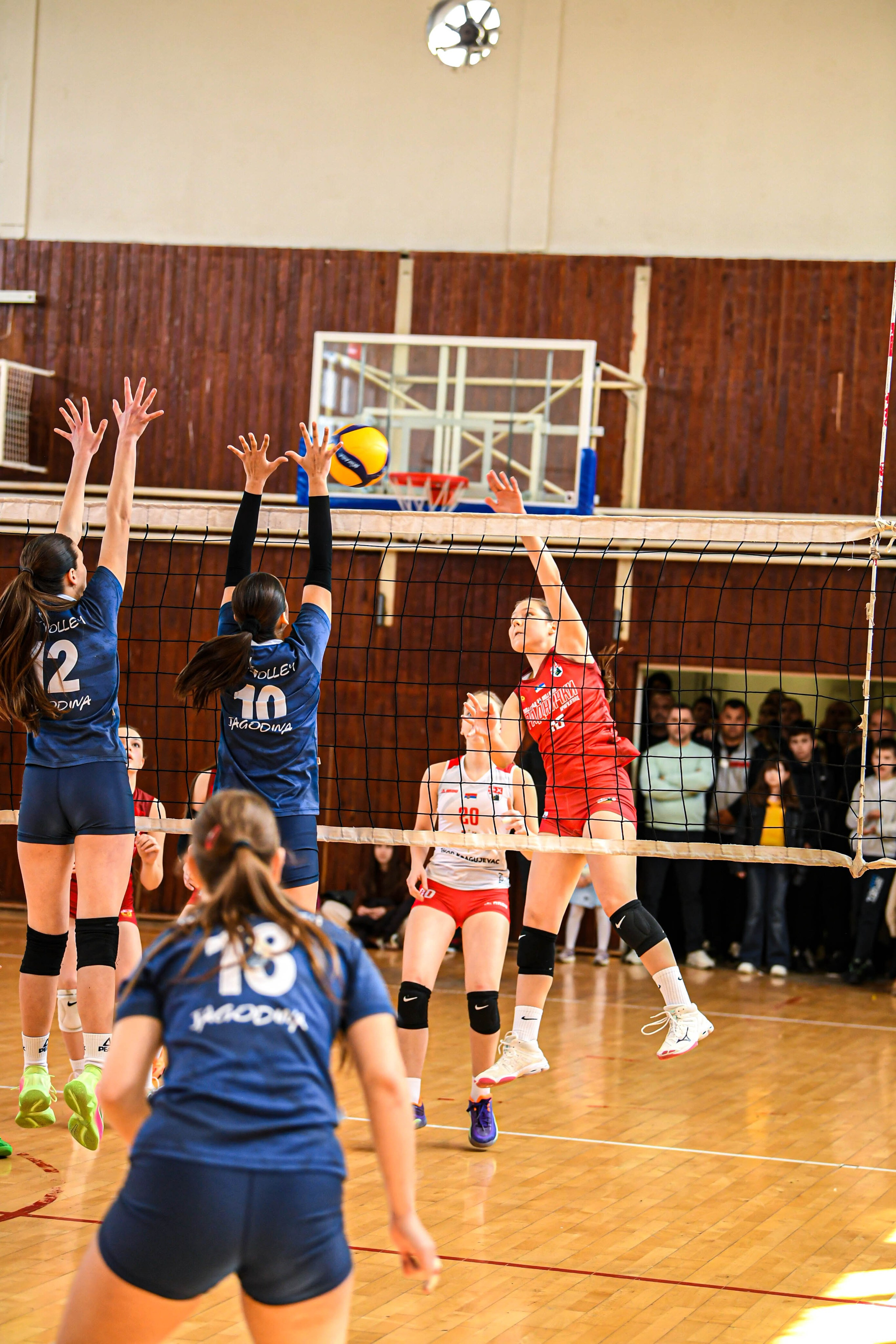 Odbojka 22.03.  Radnicki KG — BlockVolley JAG. Foto Simic Jagodina