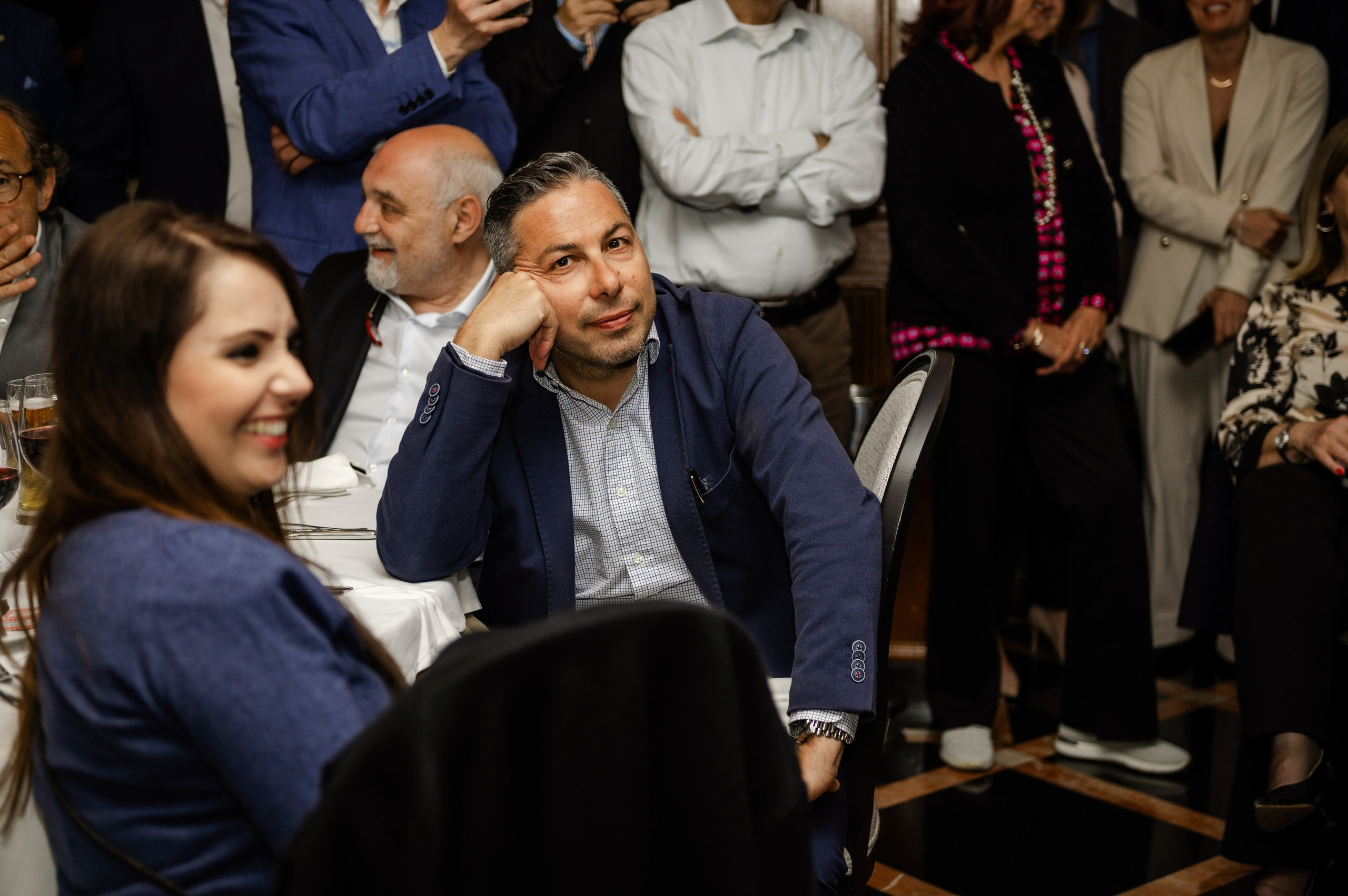 Corporate party at the restaurant — Pharma. Ваш фотограф в Лиссабоне — Анна Белова