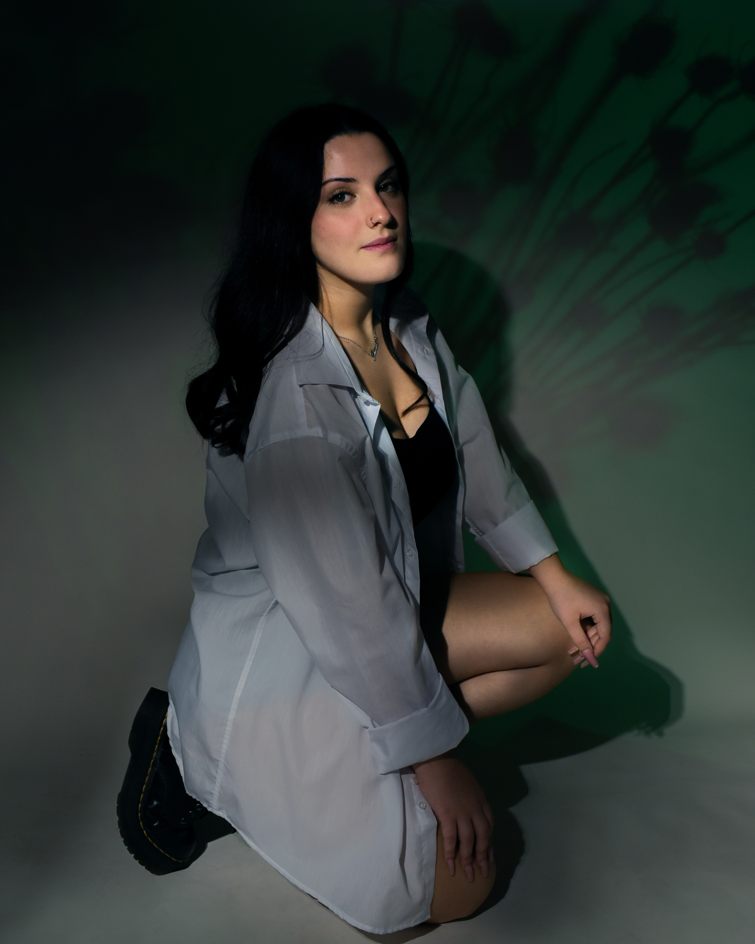 Servizio fotografico ragazza in studio 18 anni