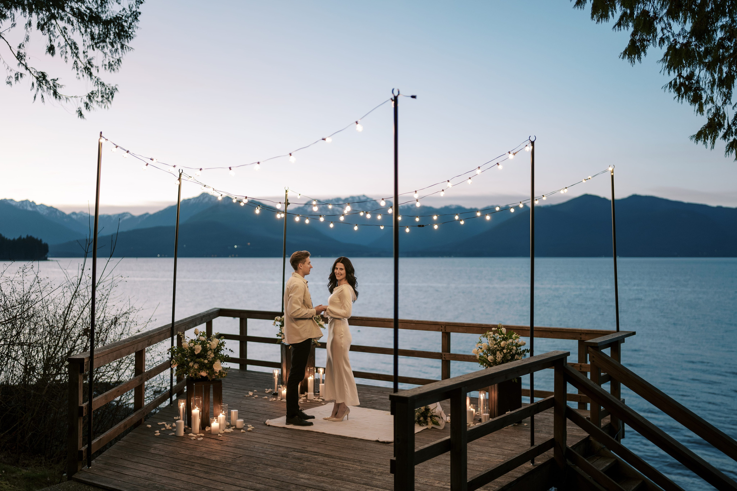 Proposal. January 2025. Seabeck, Washington State. EVAN ARISTOV WEDDING PHOTOGRAPHY — Seattle Wedding Photographer