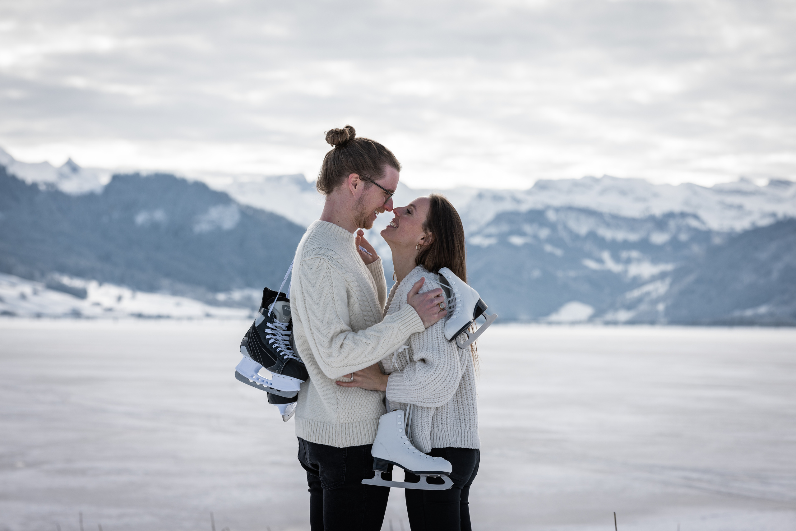 Winter in Einsiedeln. Family photographer Zurich & Switzerland Daria Moore
