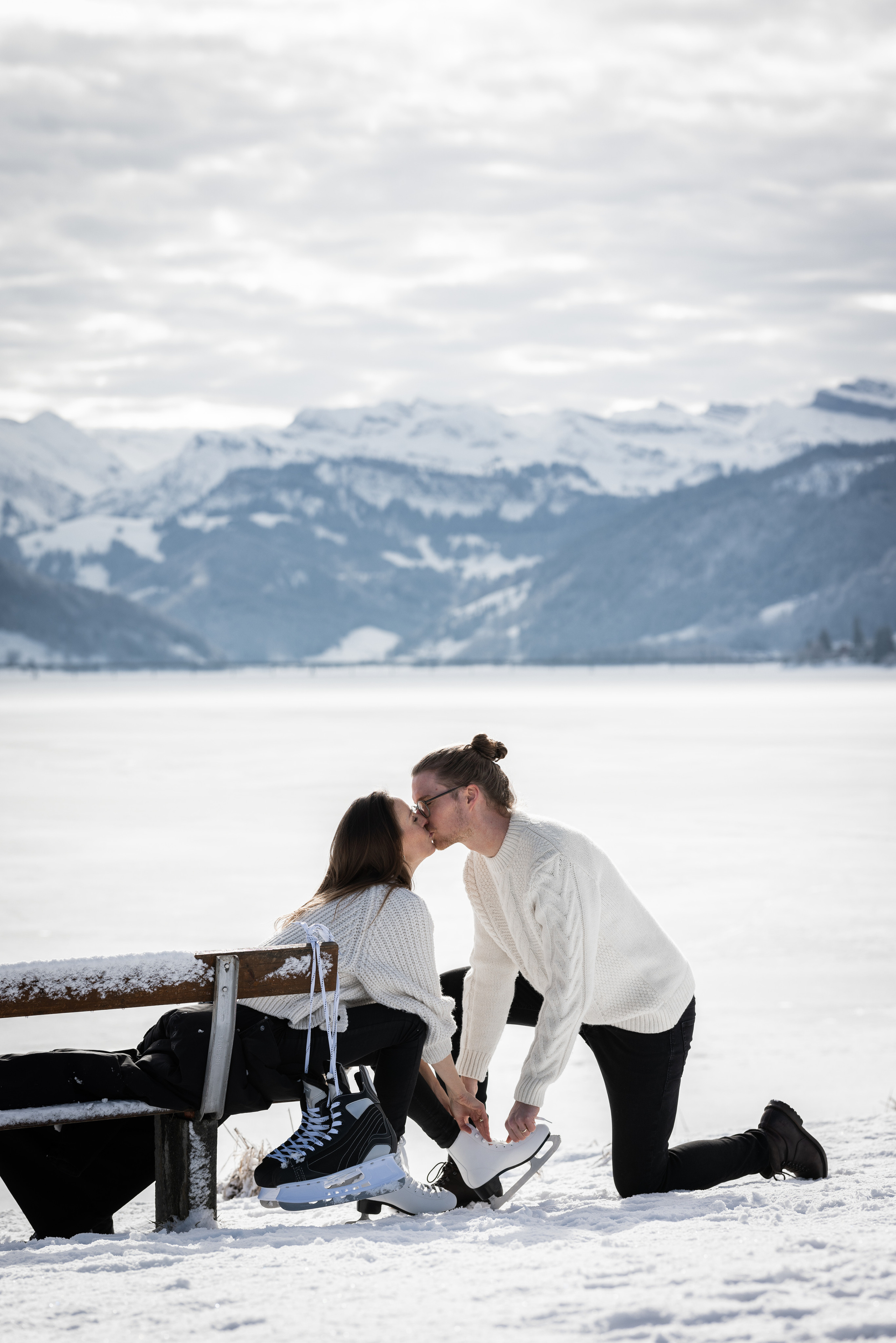 Winter in Einsiedeln. Family photographer Zurich & Switzerland Daria Moore