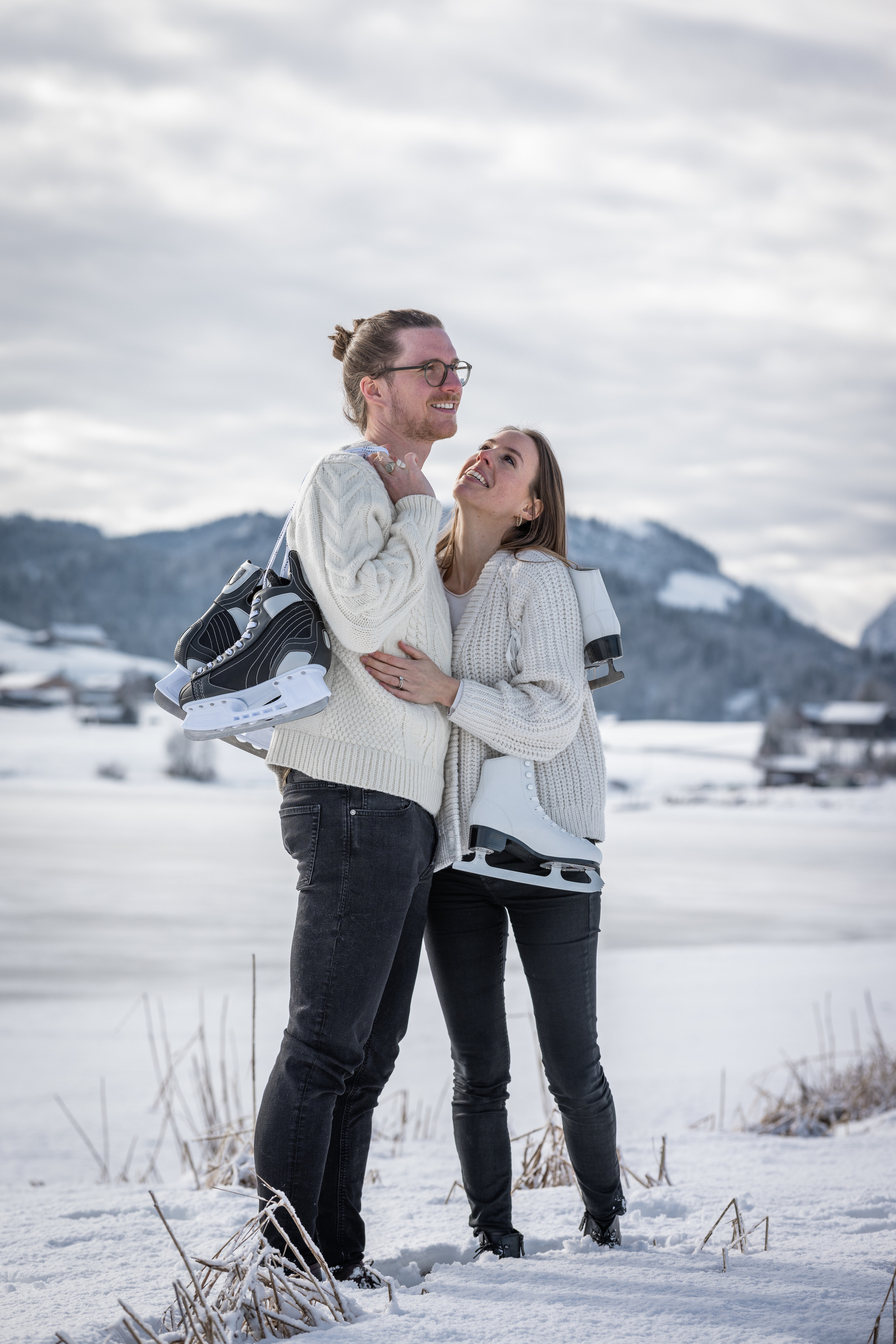 Winter in Einsiedeln. Family photographer Zurich & Switzerland Daria Moore