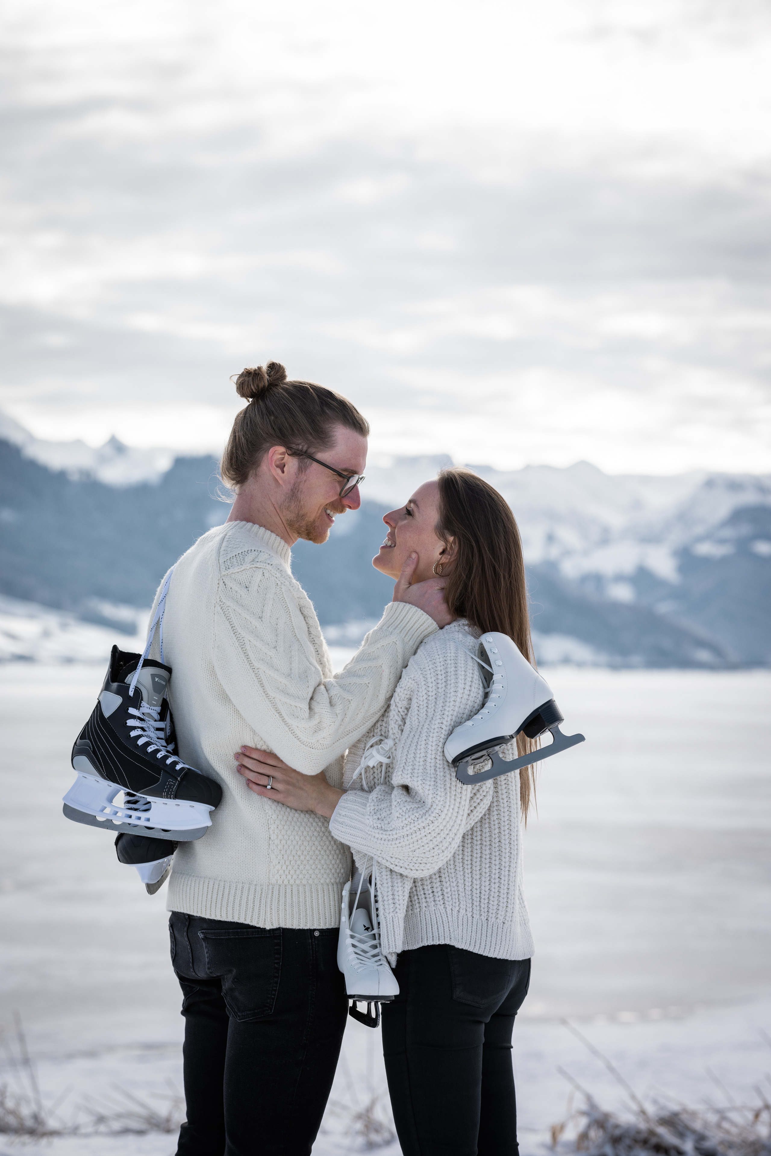 Winter in Einsiedeln. Family photographer Zurich & Switzerland Daria Moore