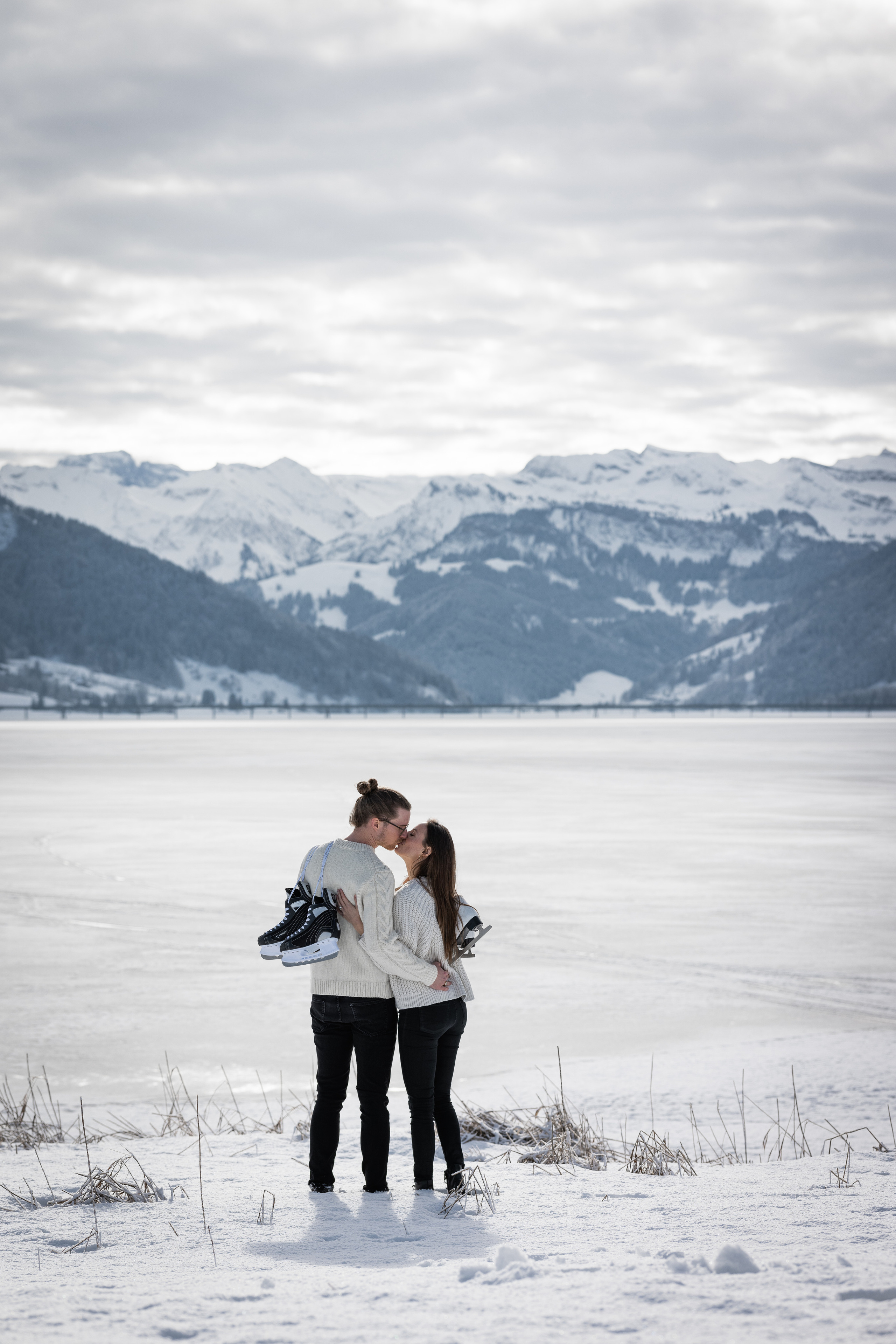 Winter in Einsiedeln. Family photographer Zurich & Switzerland Daria Moore