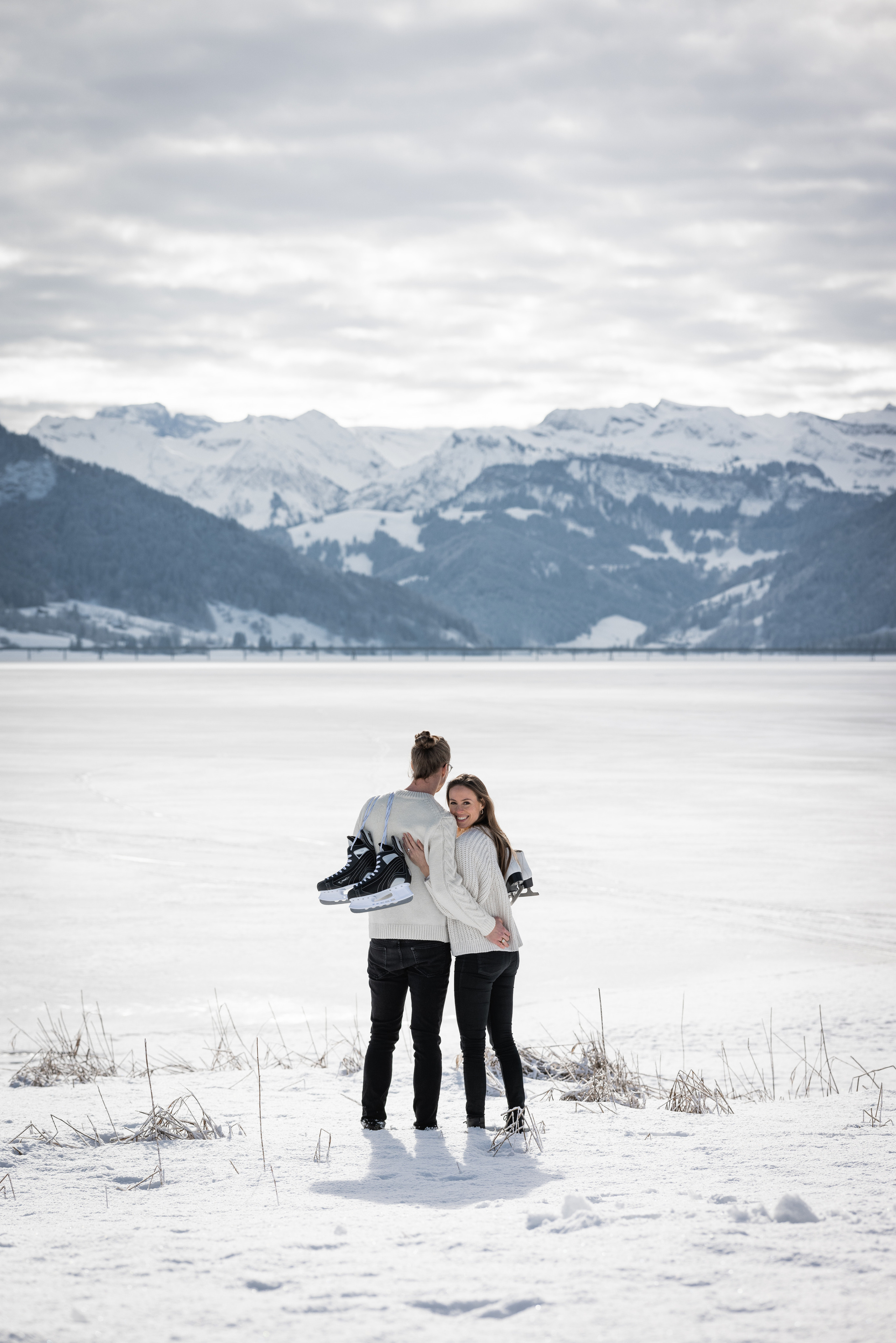 Winter in Einsiedeln. Family photographer Zurich & Switzerland Daria Moore
