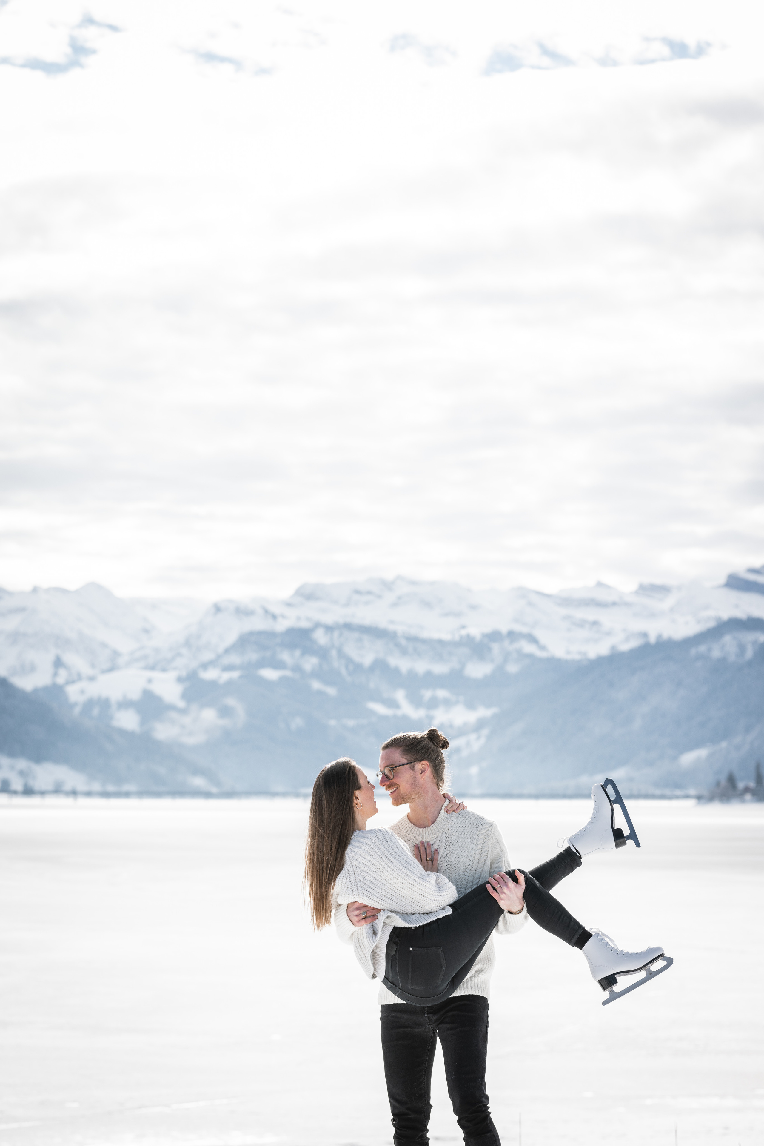 Winter in Einsiedeln. Family photographer Zurich & Switzerland Daria Moore