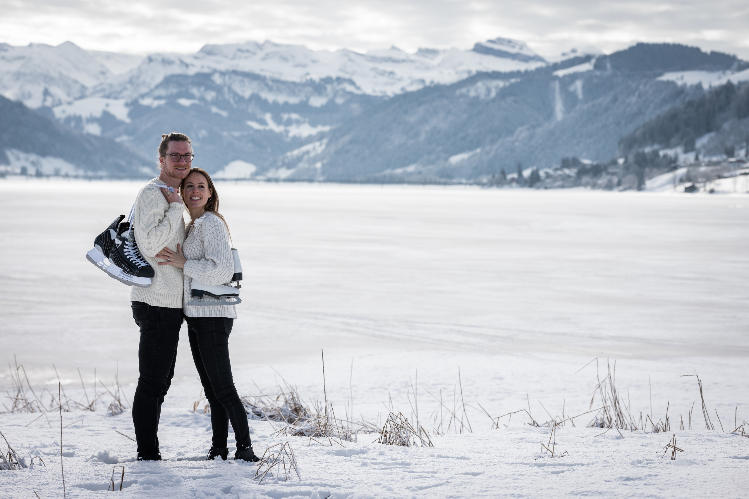 Winter in Einsiedeln. Family photographer Zurich & Switzerland Daria Moore